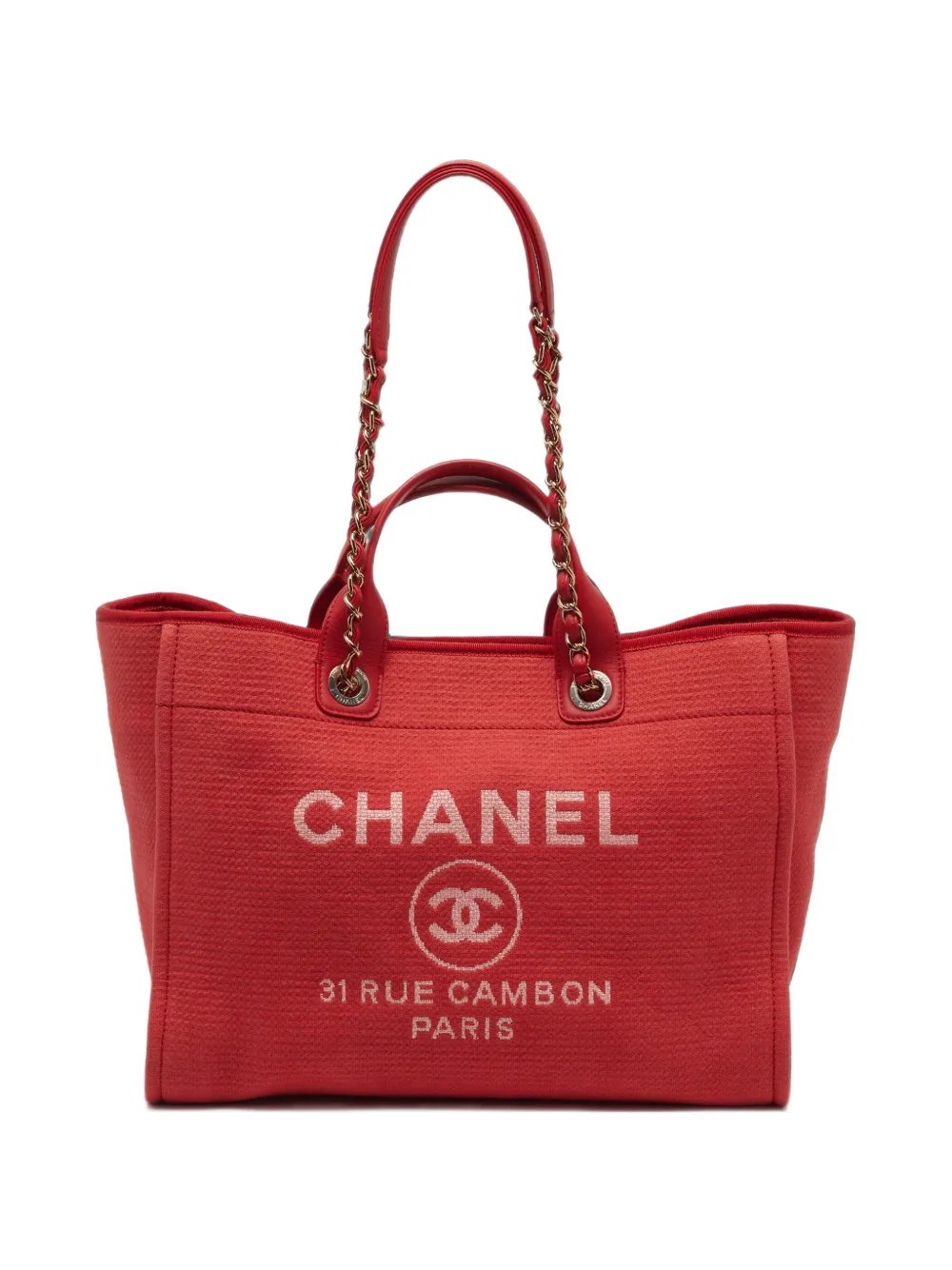large Deauville logo tote bag