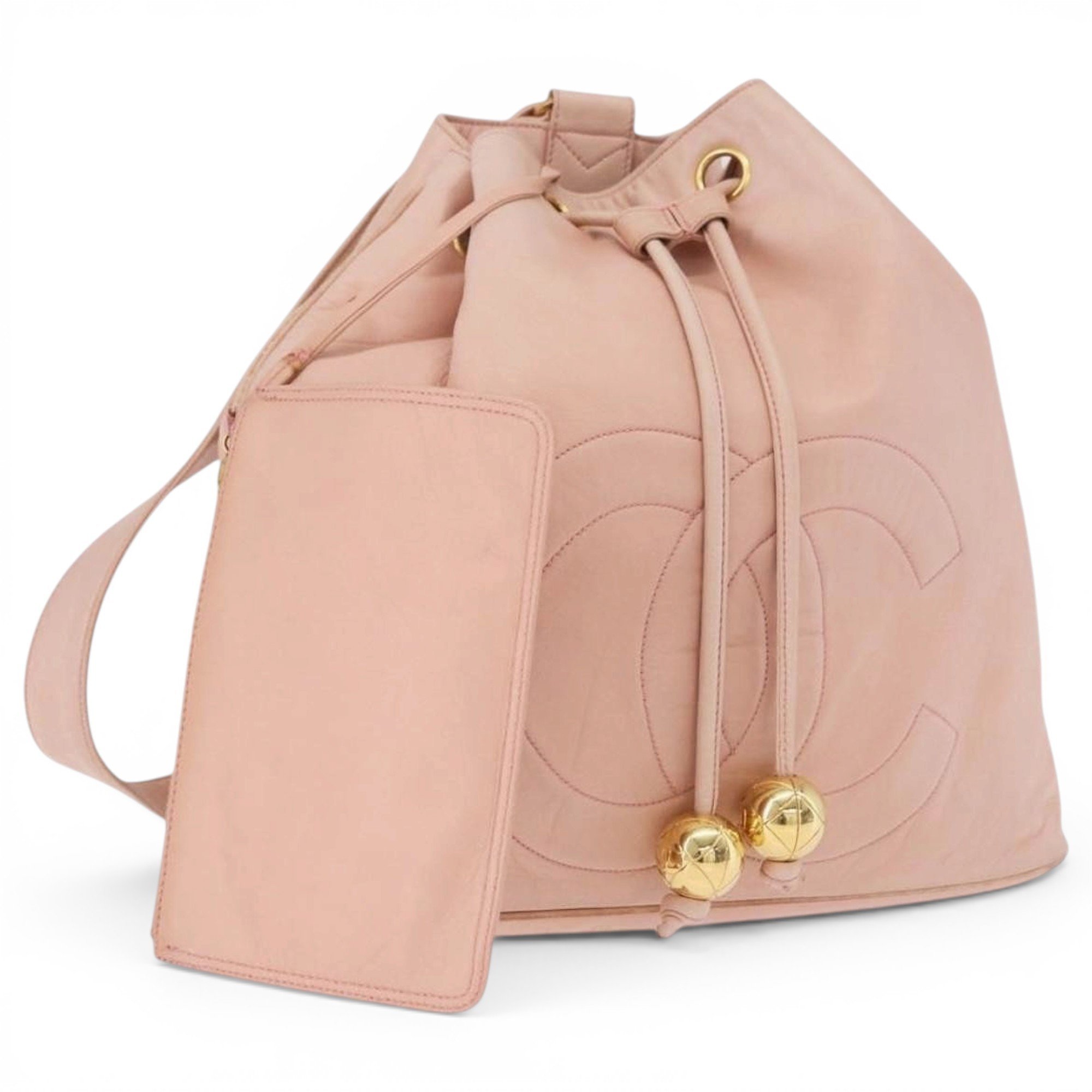 Leather backpack