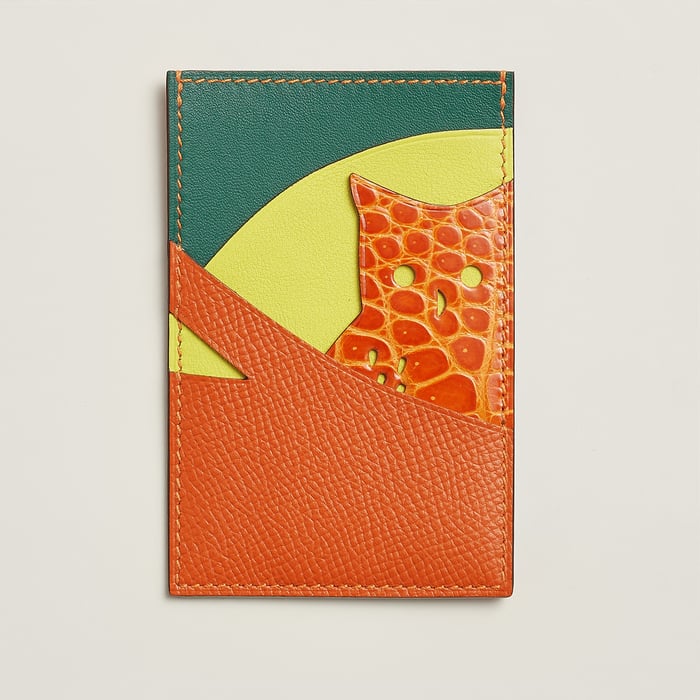 Warm Colors Histoire Naturelle Card Holder