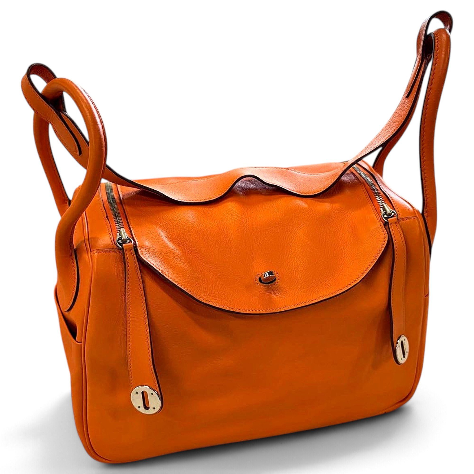 Leather backpack
