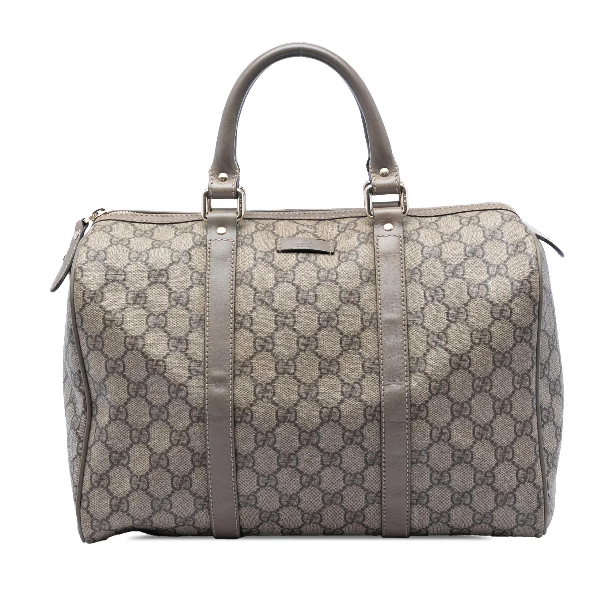 Boston leather bag