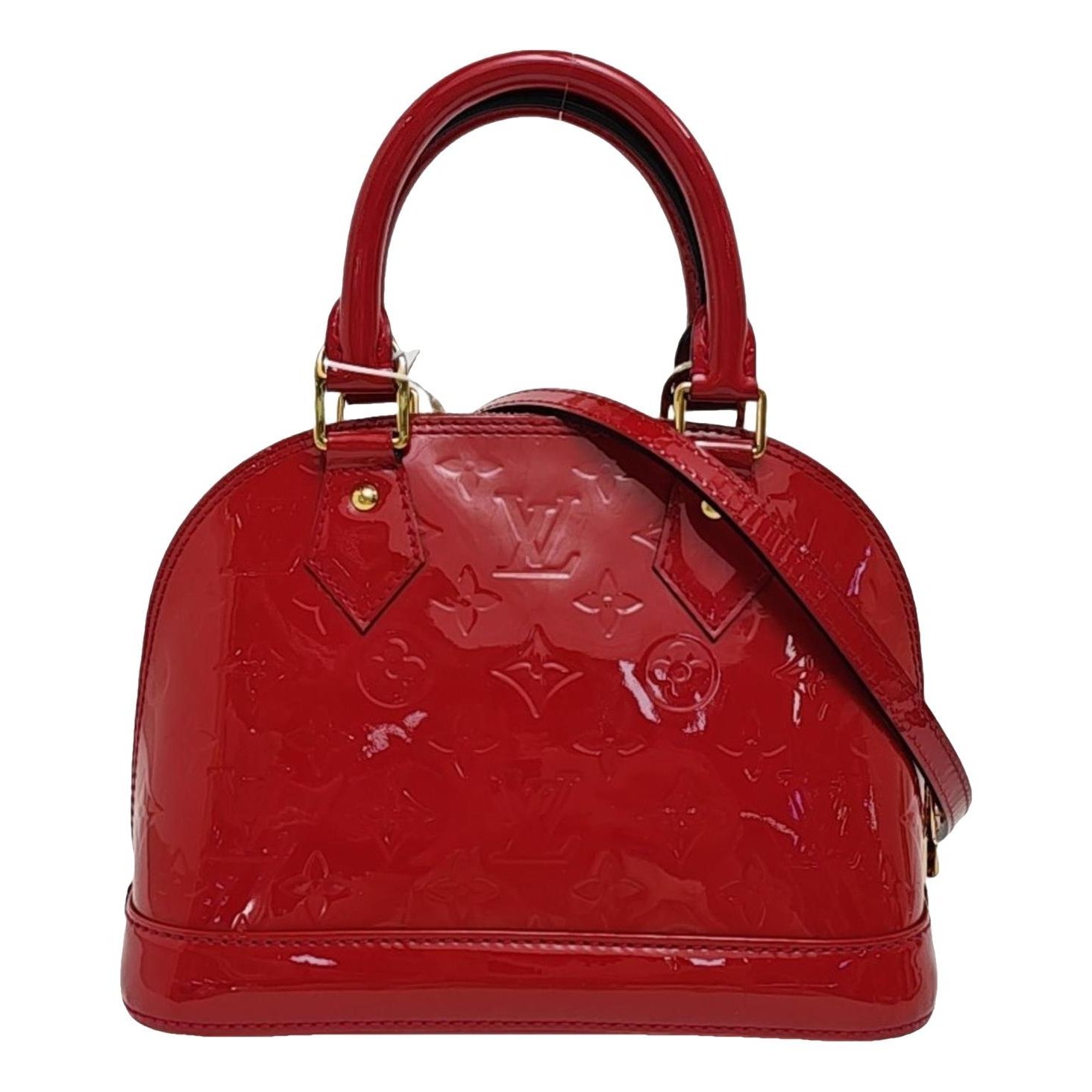 Alma patent leather handbag