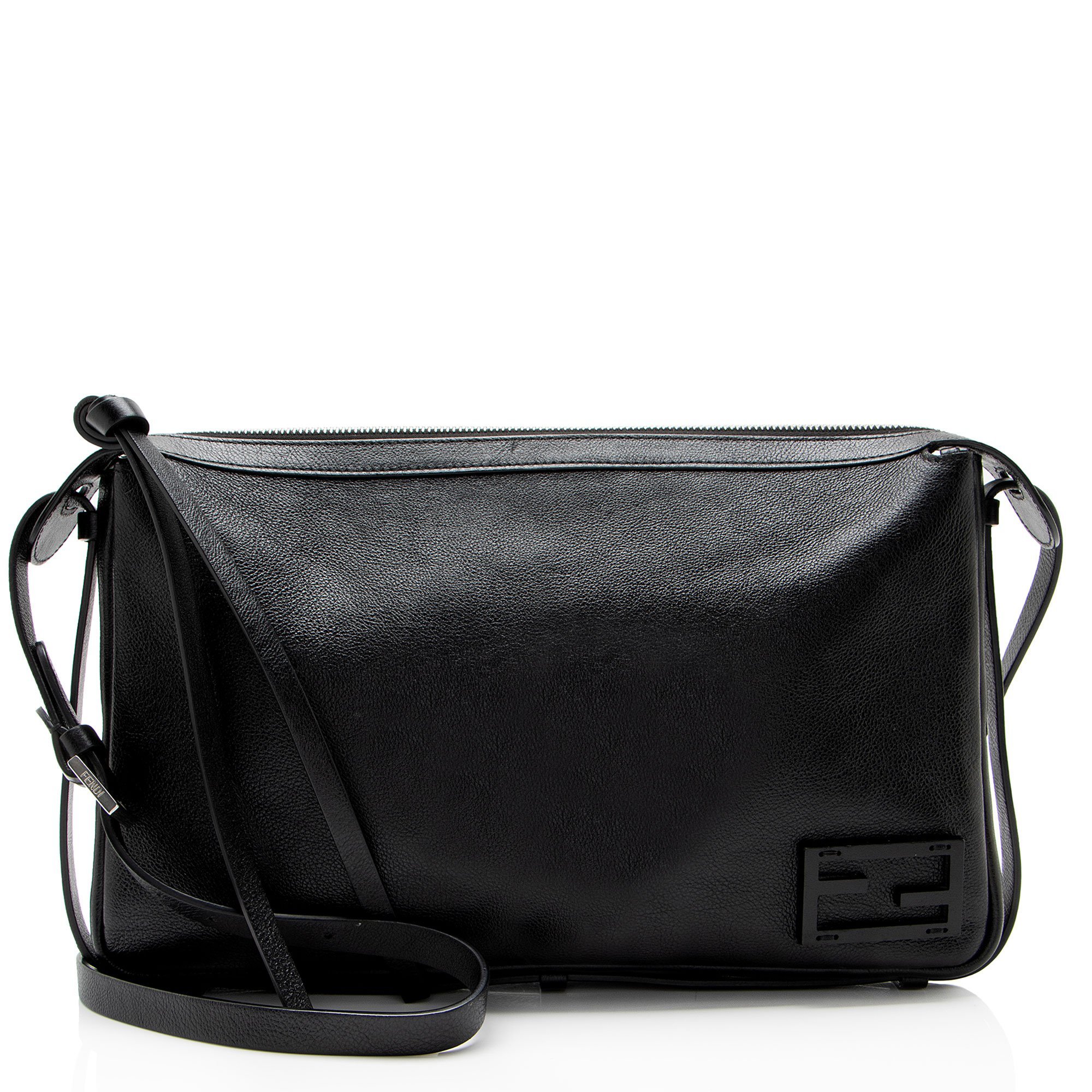Leather crossbody bag