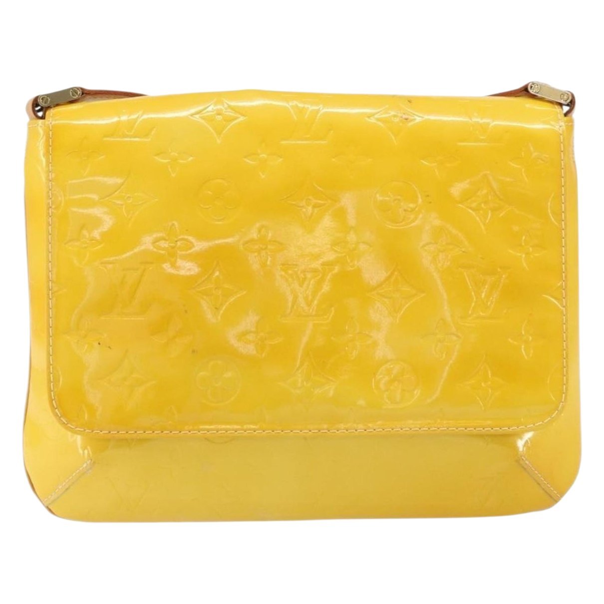 Thompson patent leather handbag