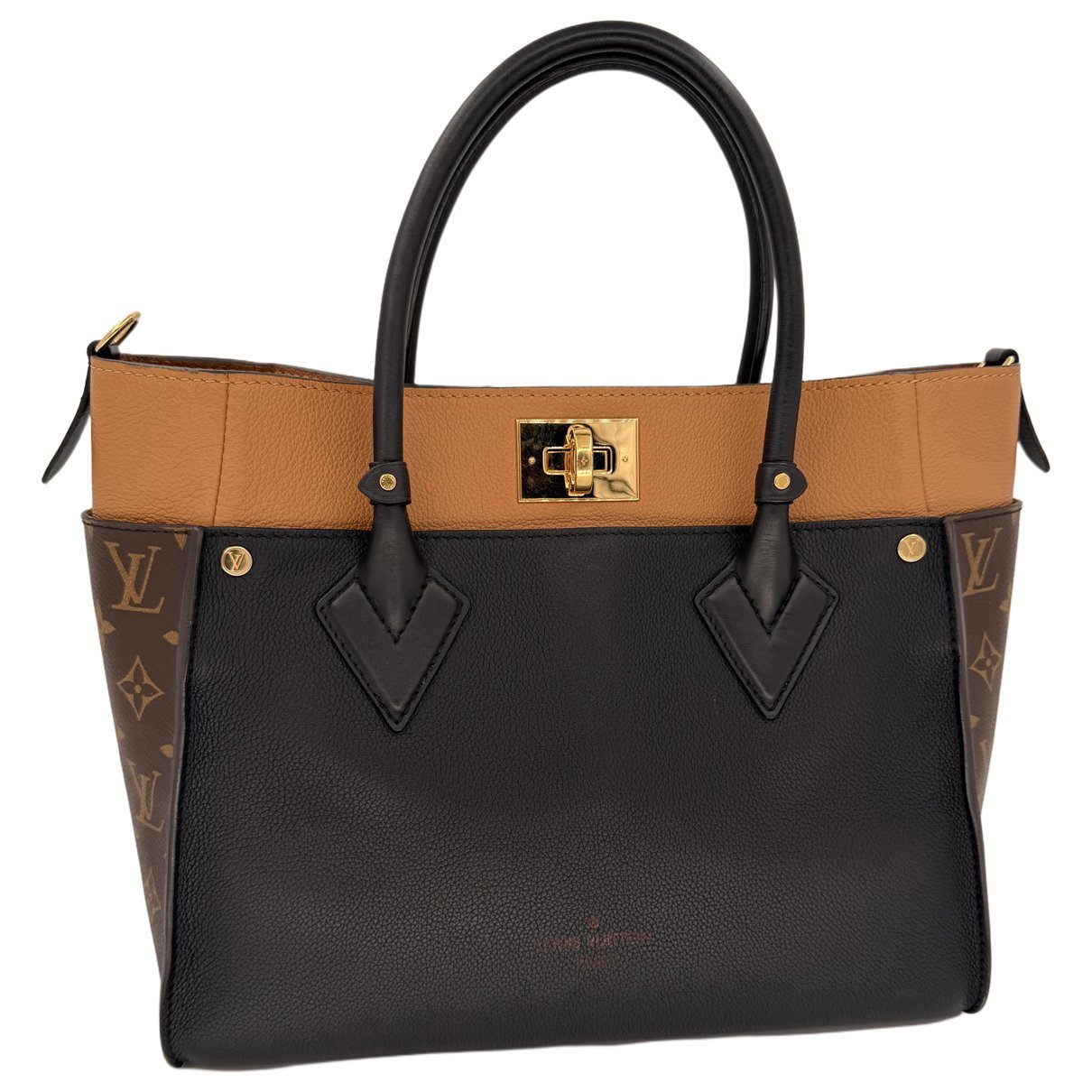 On My Side leather handbag