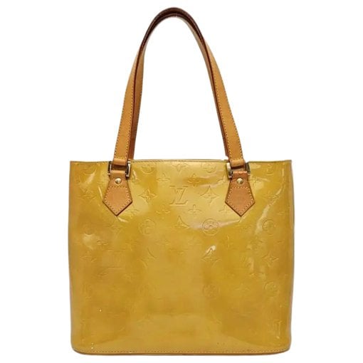 Houston patent leather handbag