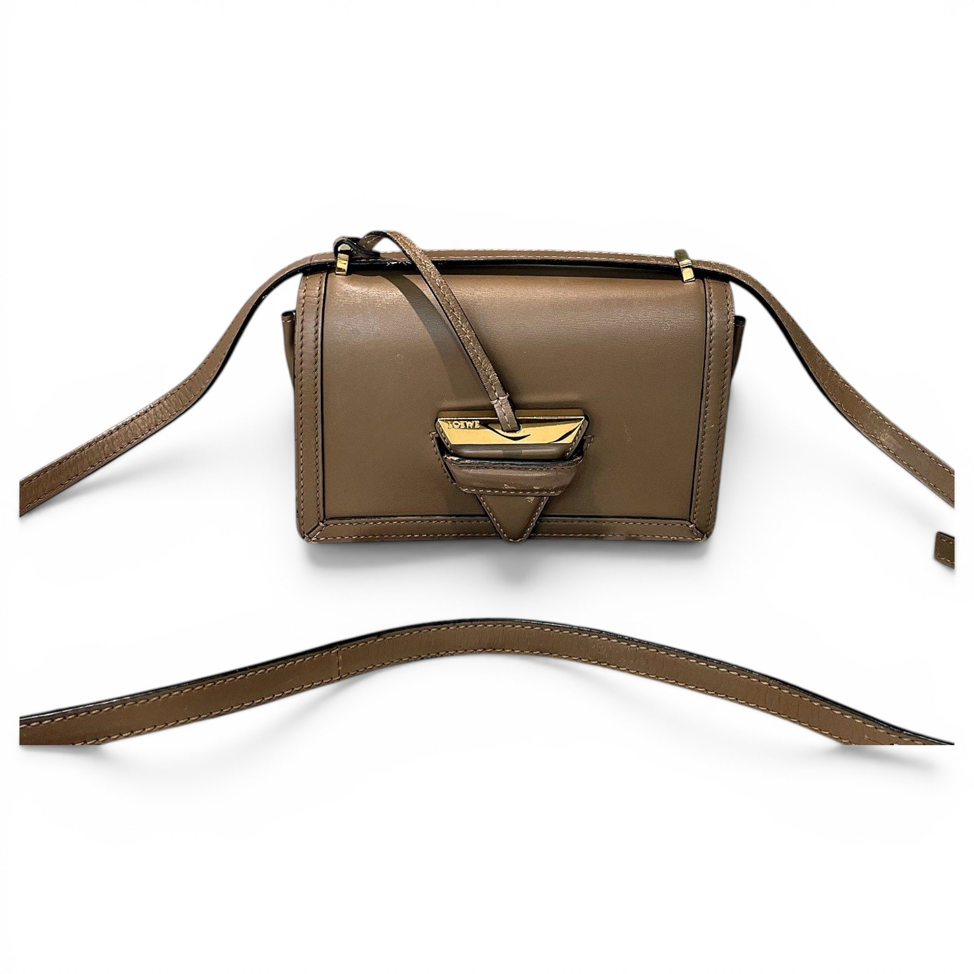 Barcelona leather handbag