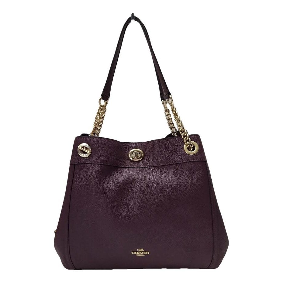 Edie leather handbag