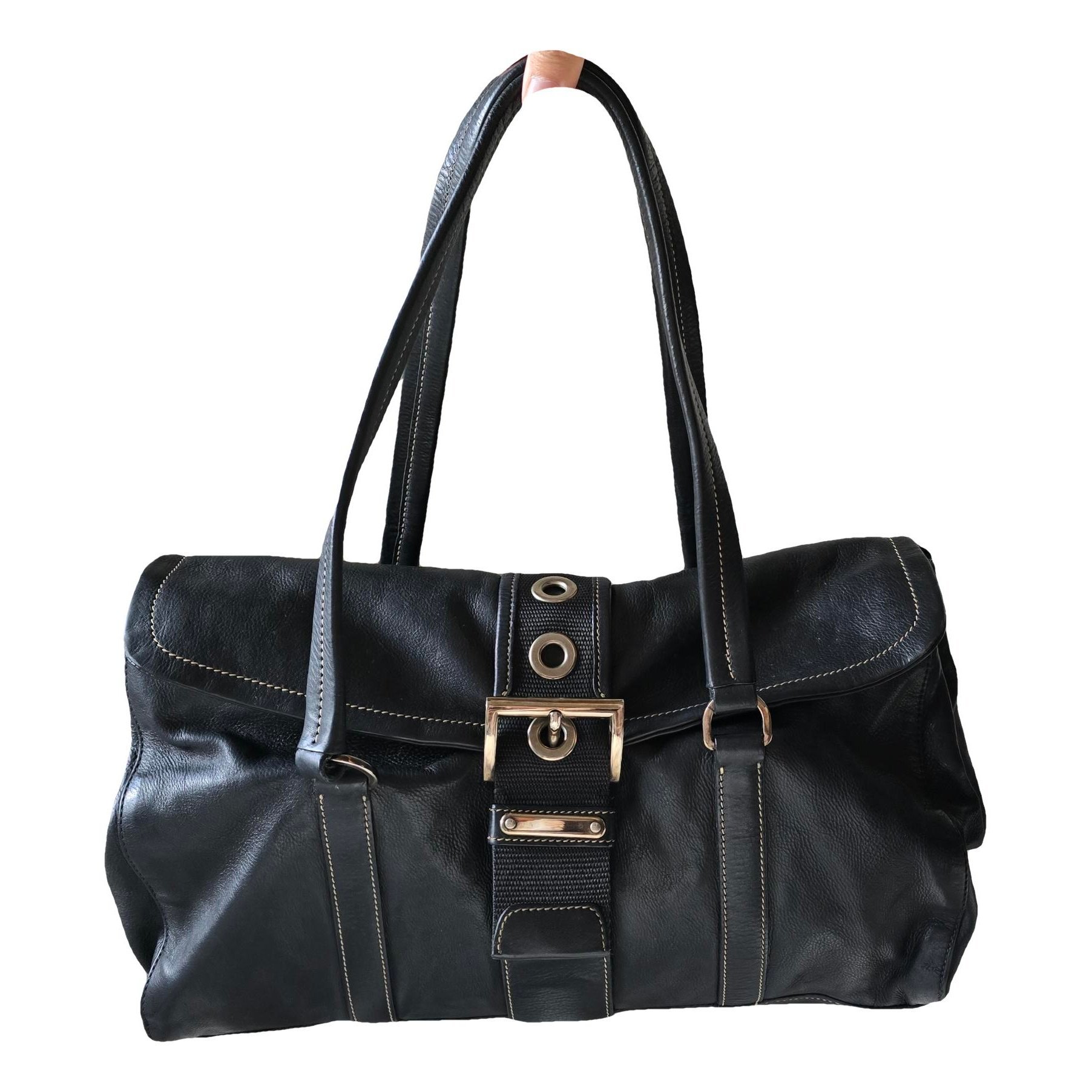 Leather handbag