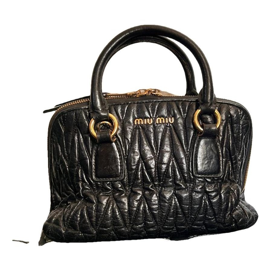 Leather handbag