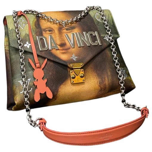 Chain bag leather handbag