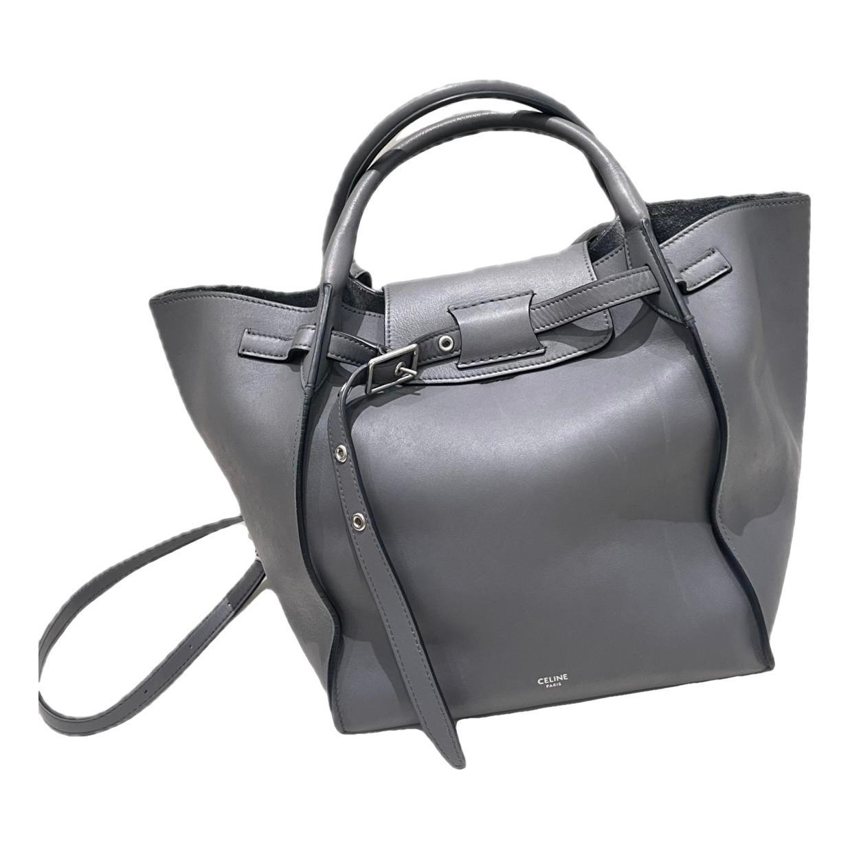 Big Bag leather handbag