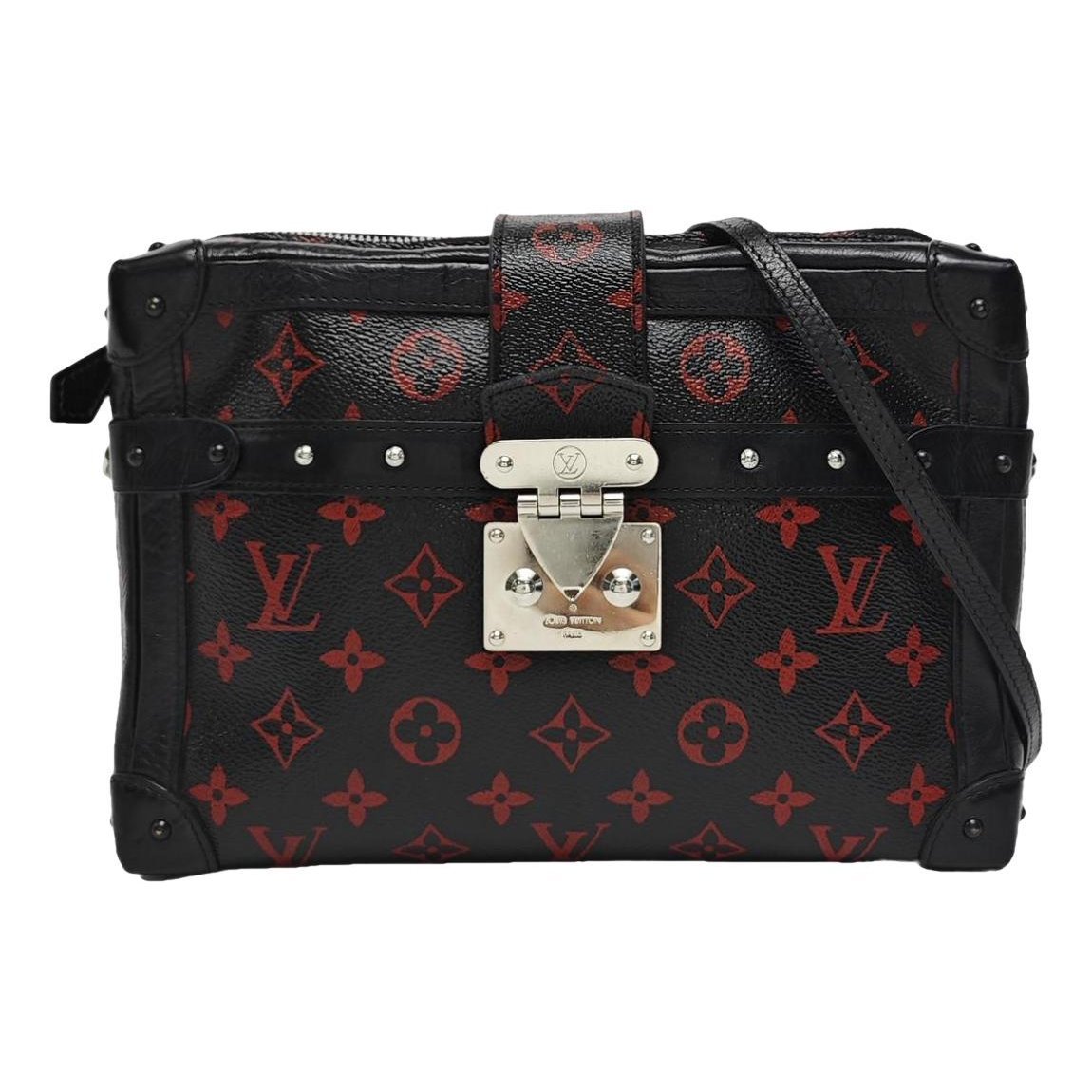 Petite Malle leather handbag