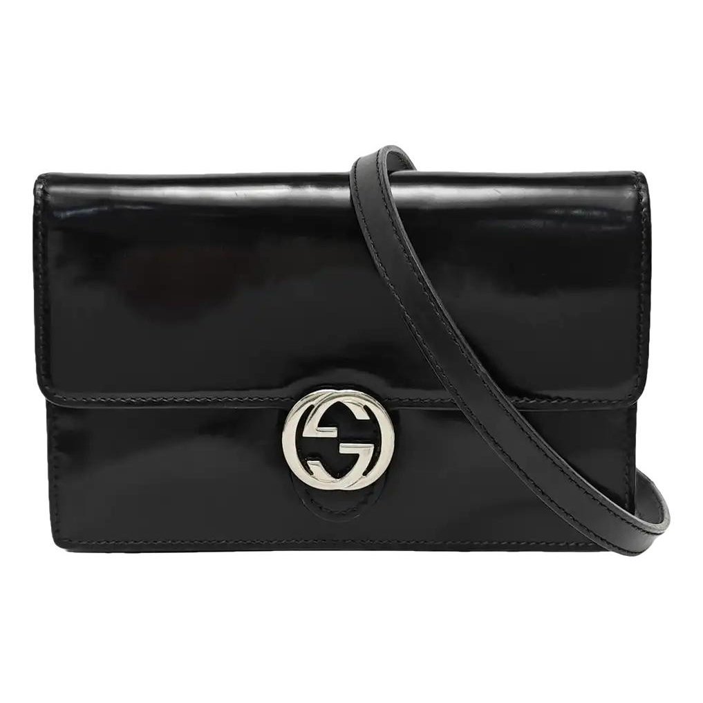Leather crossbody bag