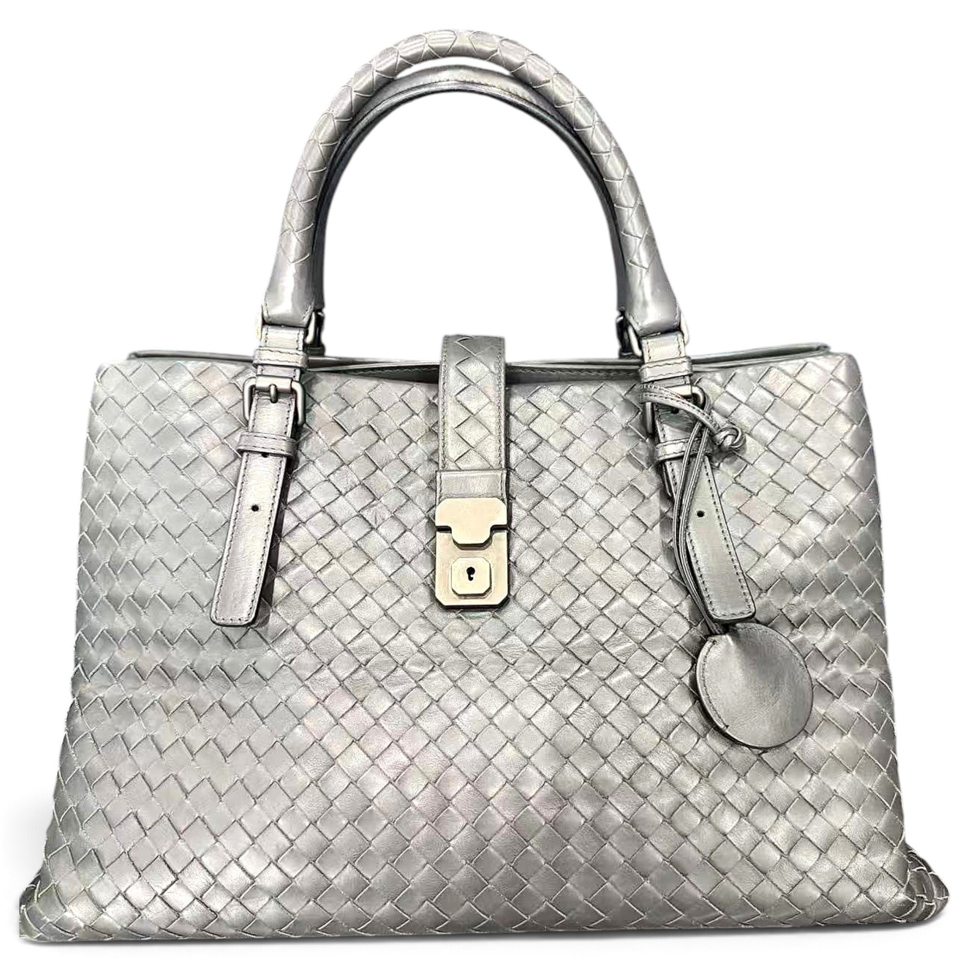 Bottega Veneta Roma leather handbag