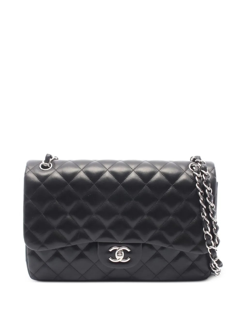 2013-2014 Matelassé large turn-lock shoulder bag
