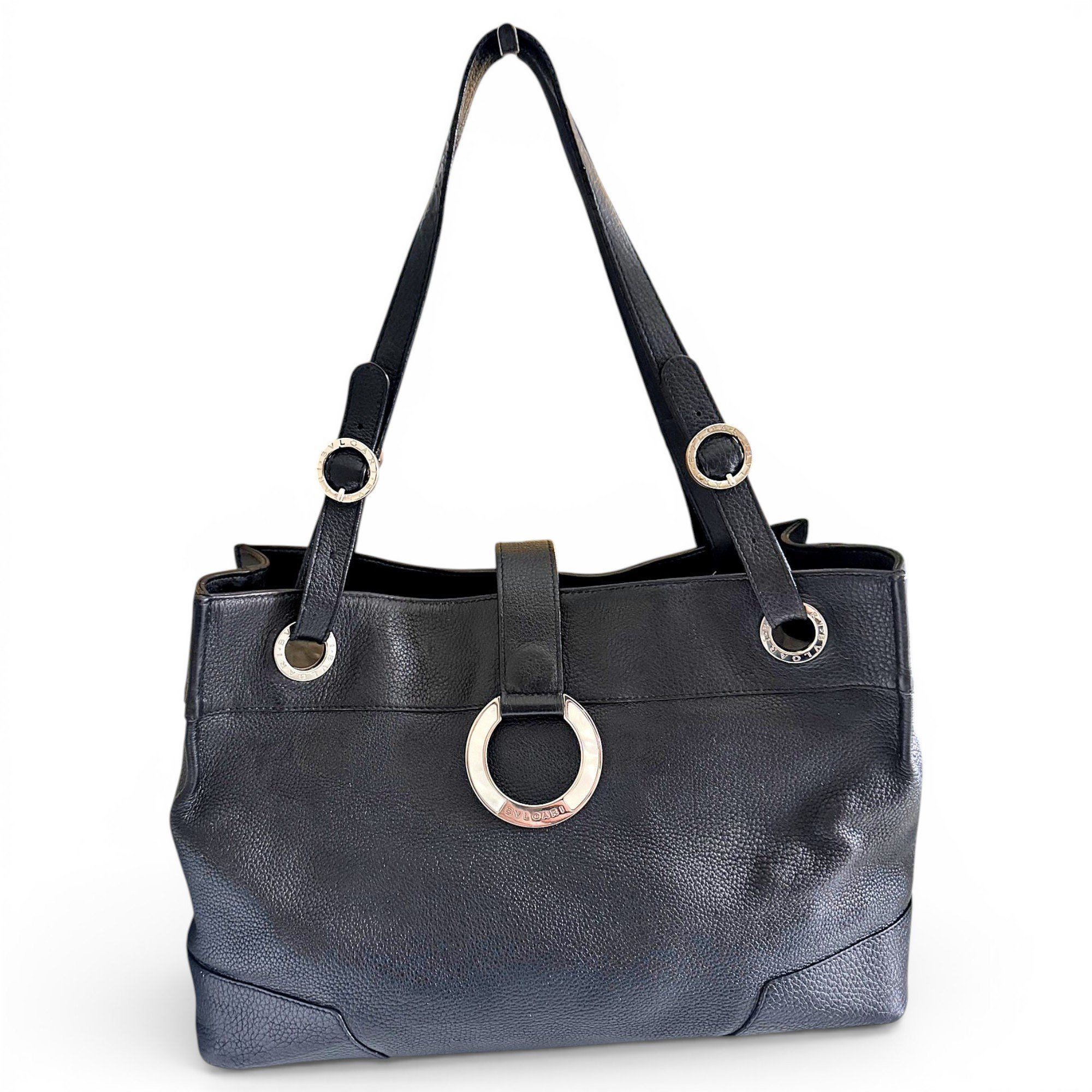 Chandra leather handbag