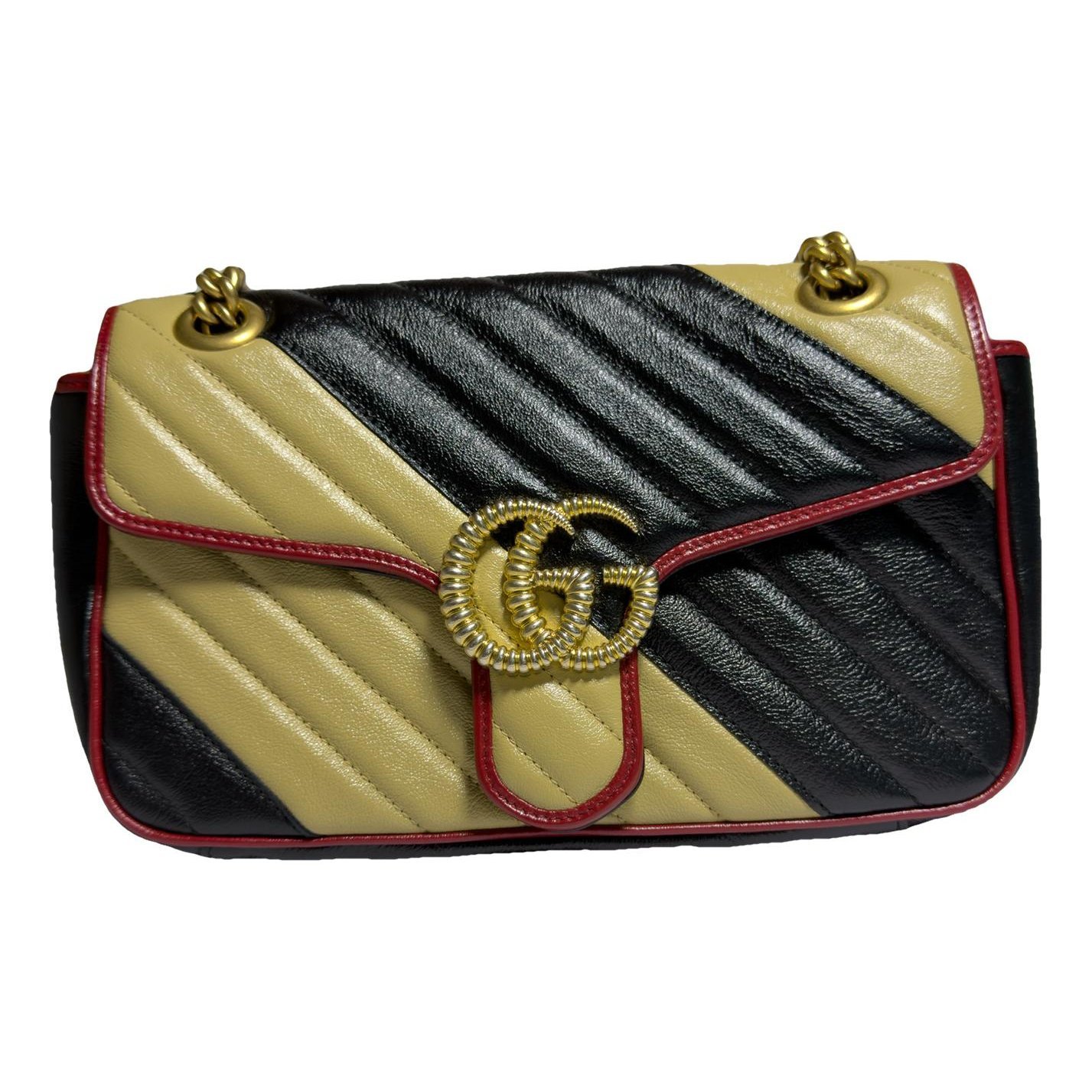 GG Marmont Flap leather handbag
