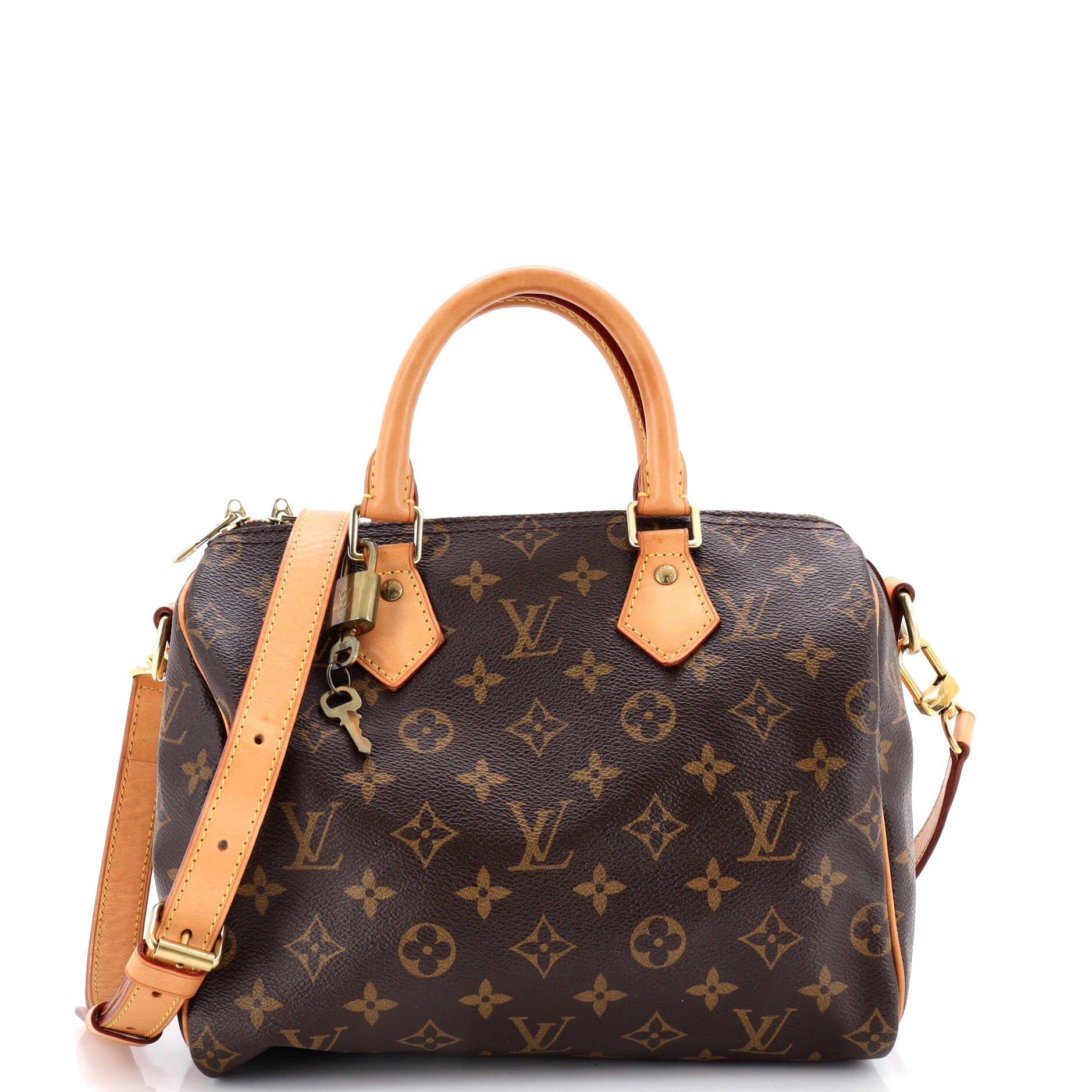Louis Vuitton Speedy Bandouliere Bag Monogram Canvas 25