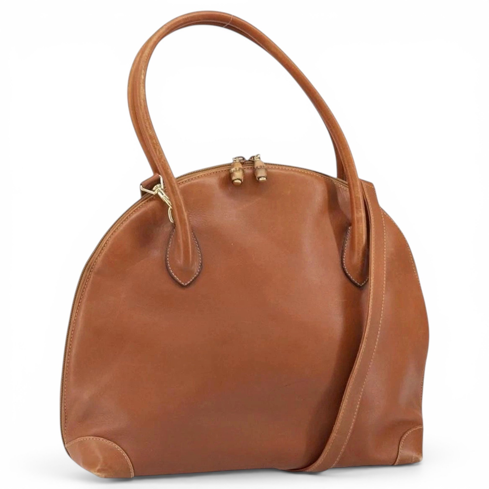 Leather handbag