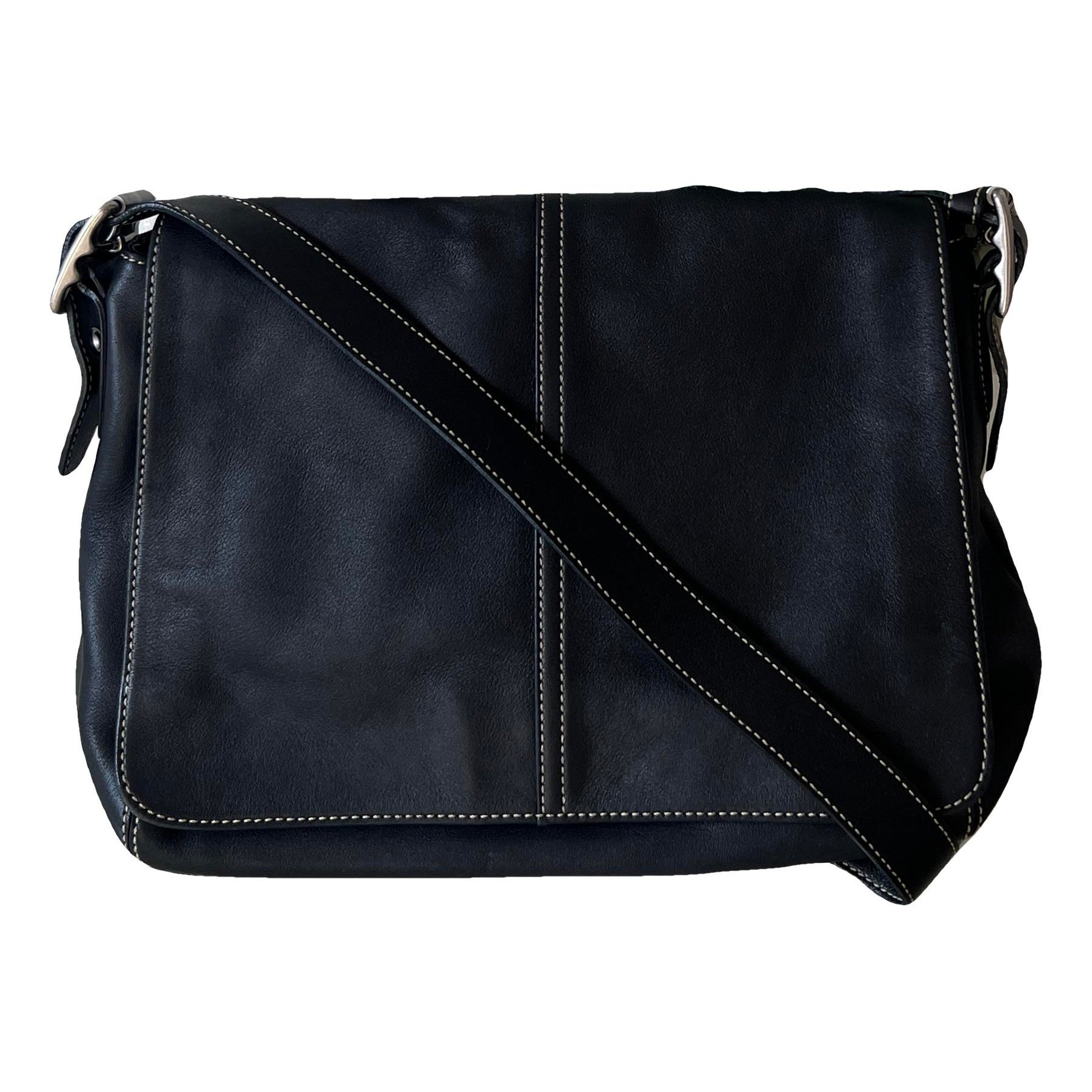 Leather crossbody bag