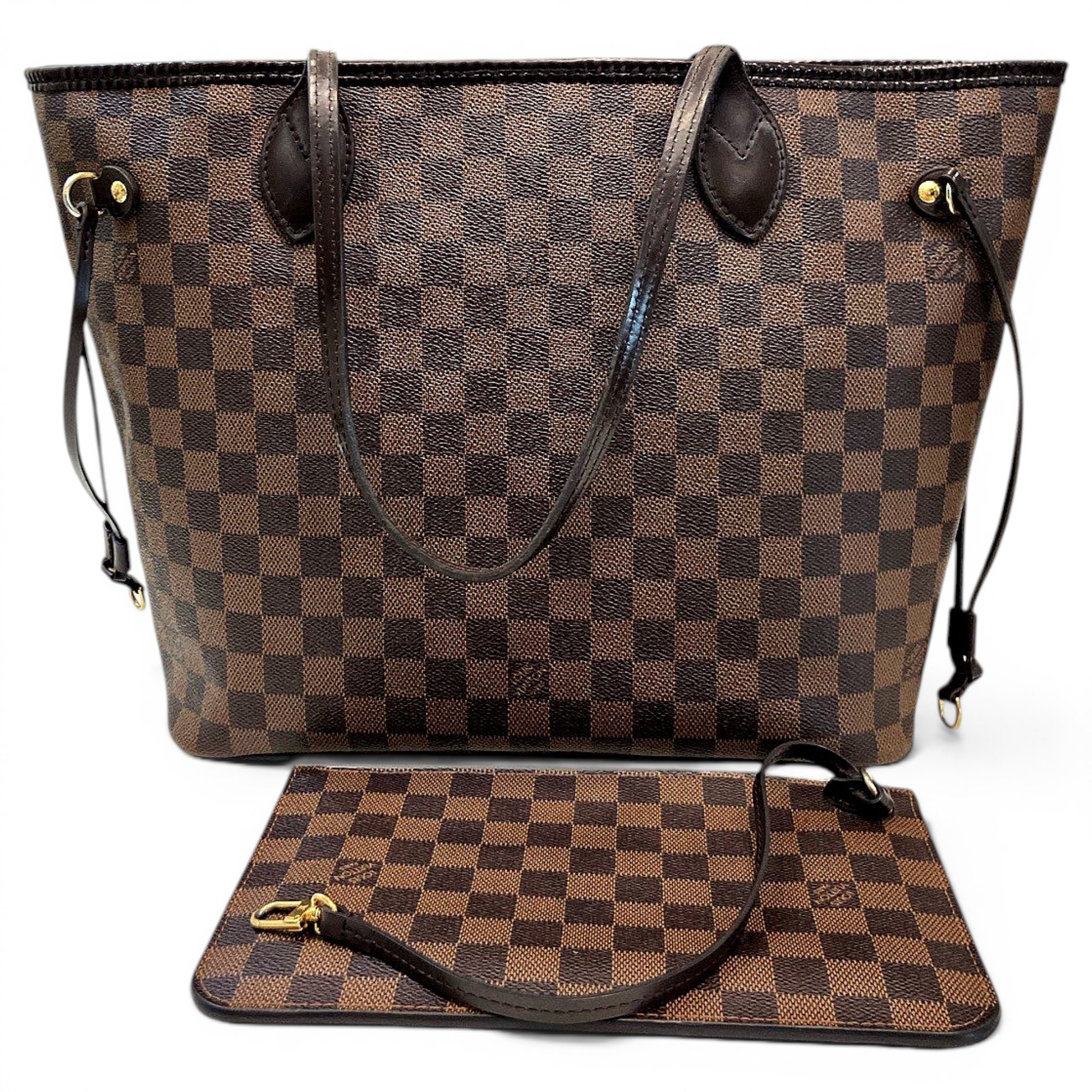 Neverfull leather tote
