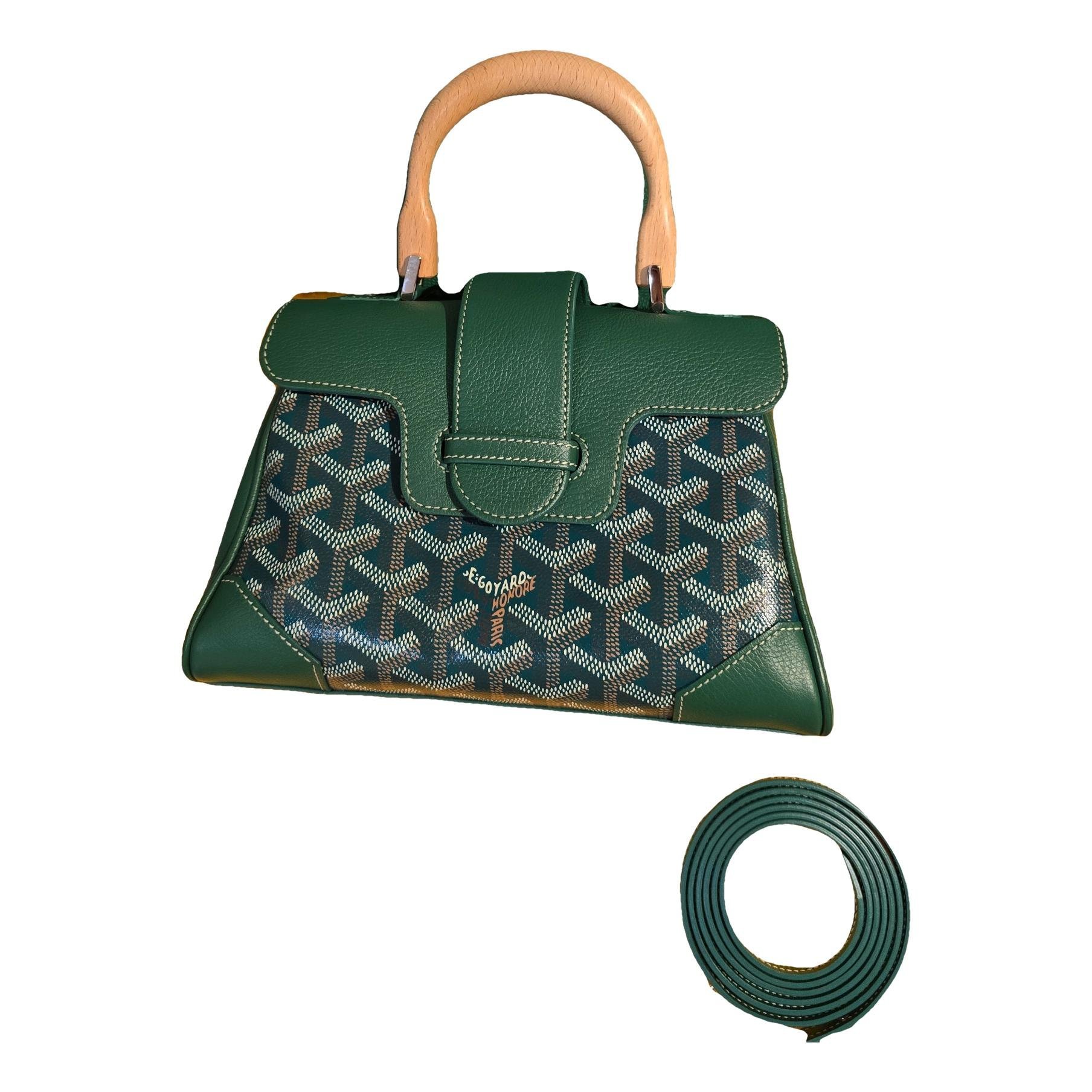 Goyard Saïgon leather crossbody bag