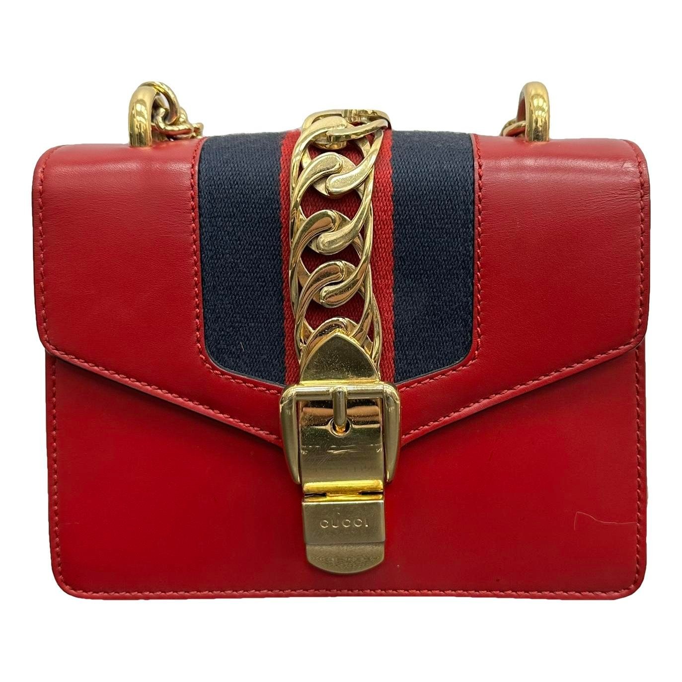 Sylvie Flap Chain leather handbag