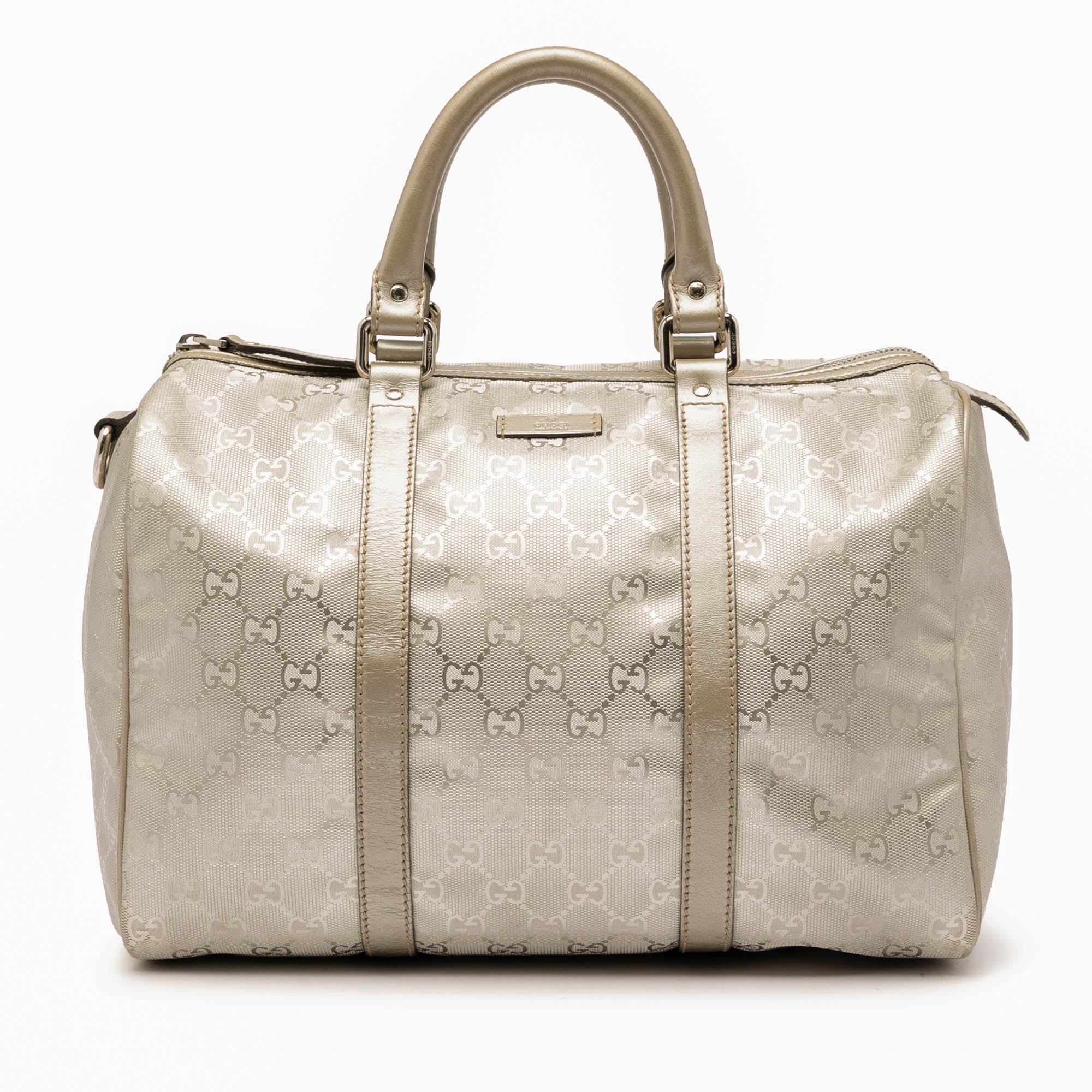 Boston leather bag