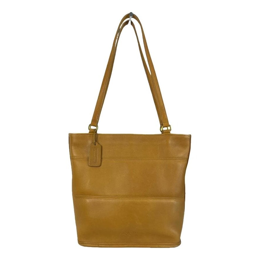 Leather tote
