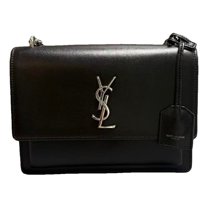 Sunset leather crossbody bag