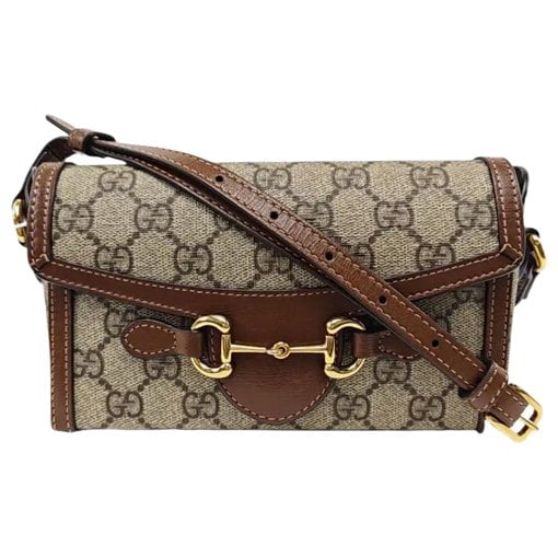Handle Horsebit 1955 leather mini bag