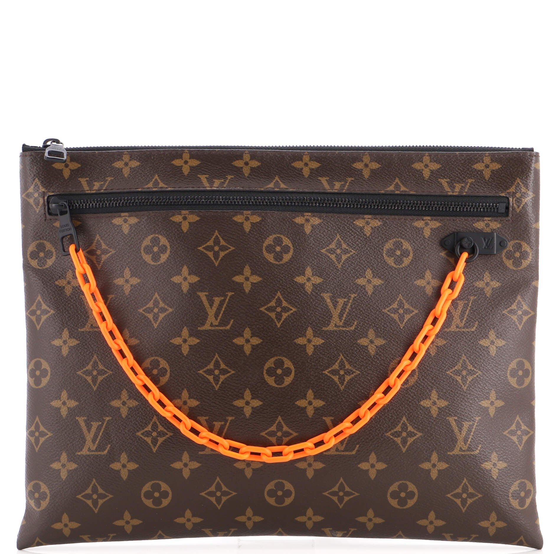 Solar Ray A4 Pouch Monogram Canvas