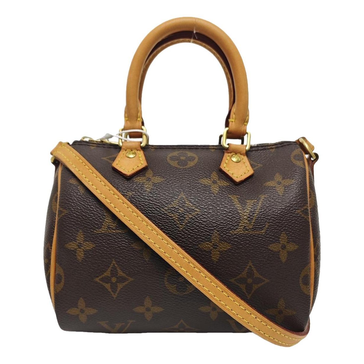 Nano Speedy / Mini HL leather handbag