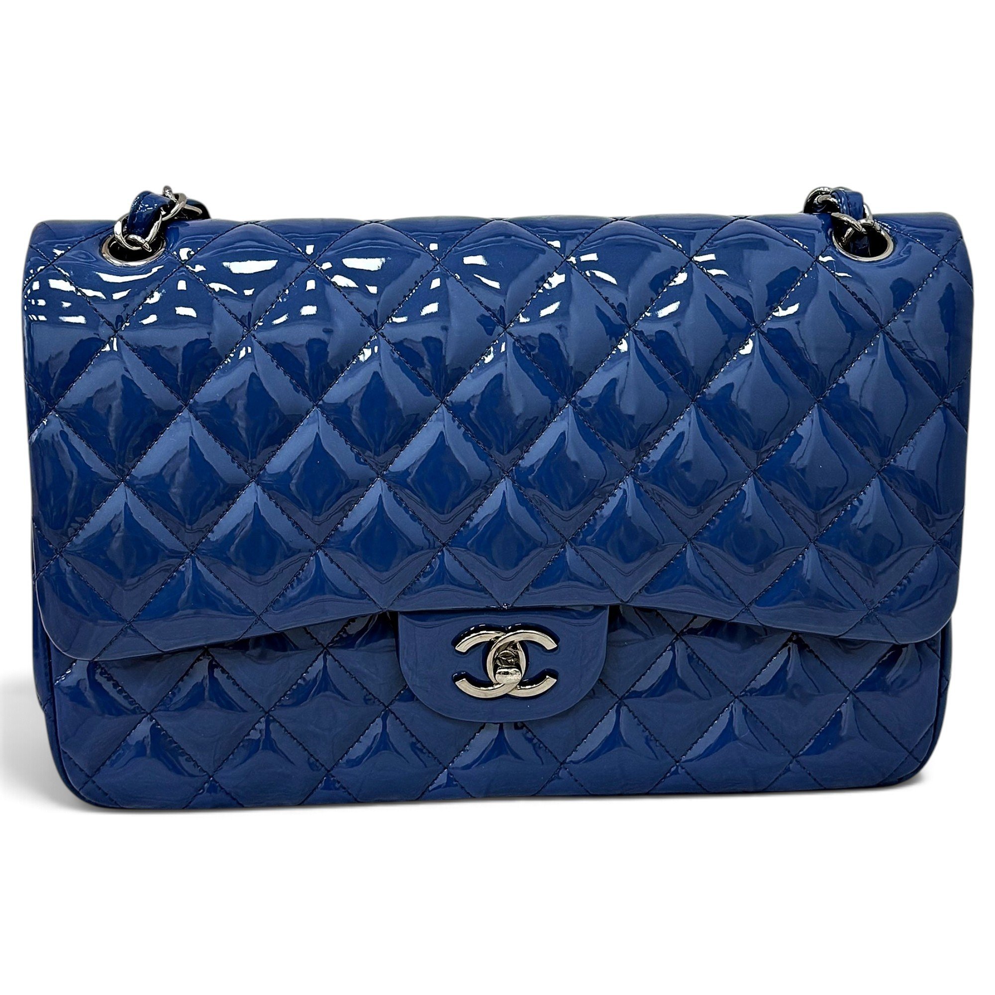 Timeless/Classique patent leather handbag
