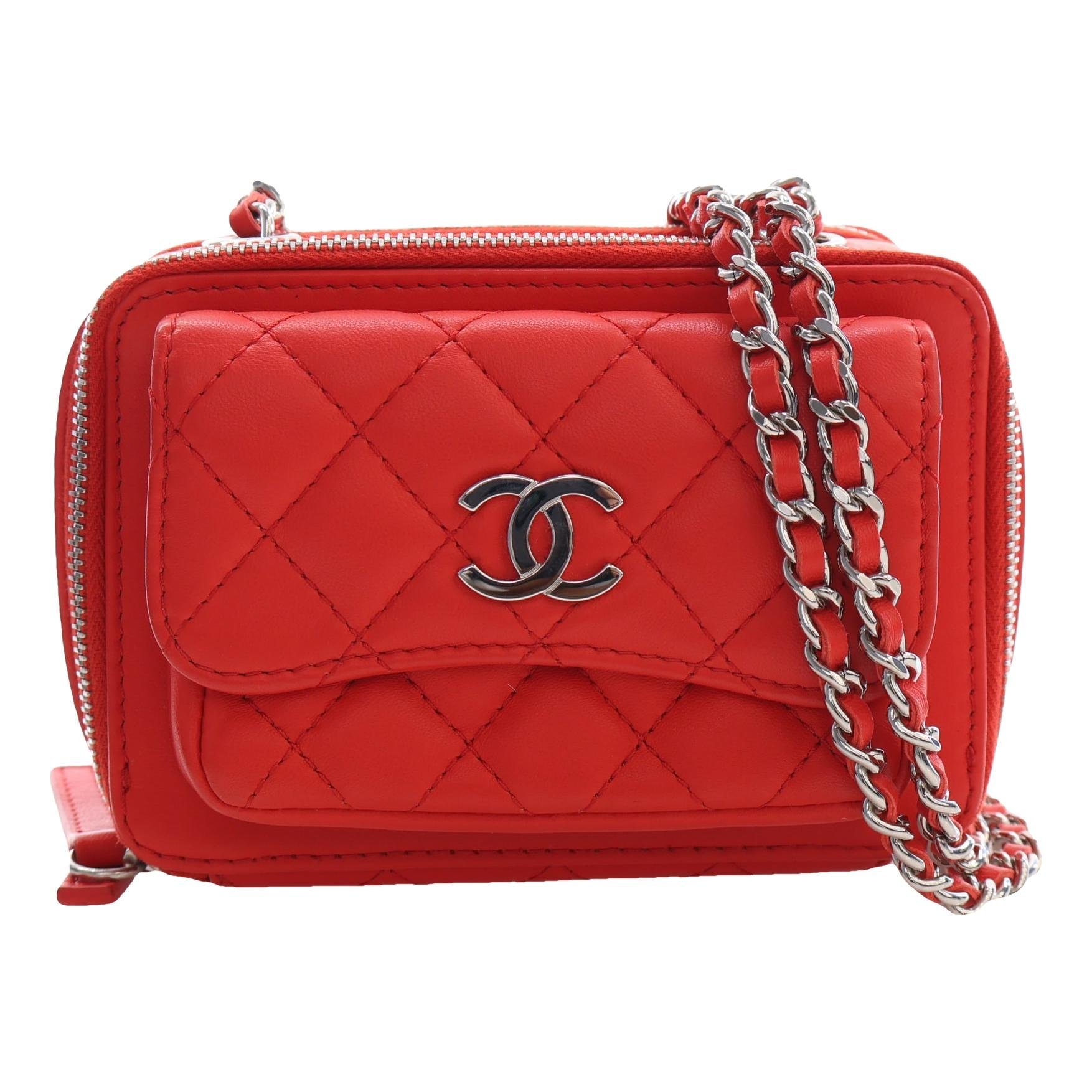 Leather crossbody bag