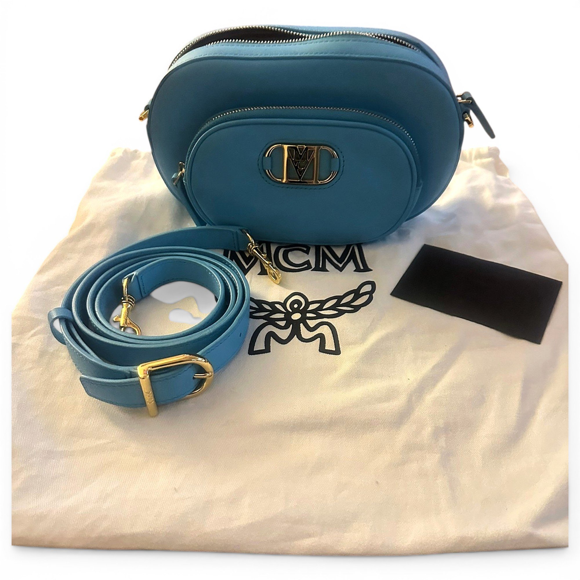 Leather crossbody bag