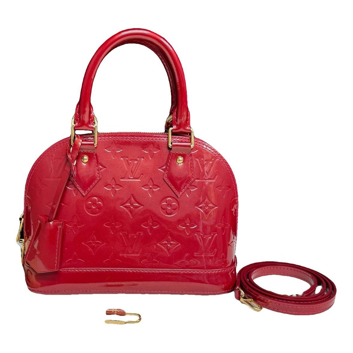 Alma BB patent leather handbag