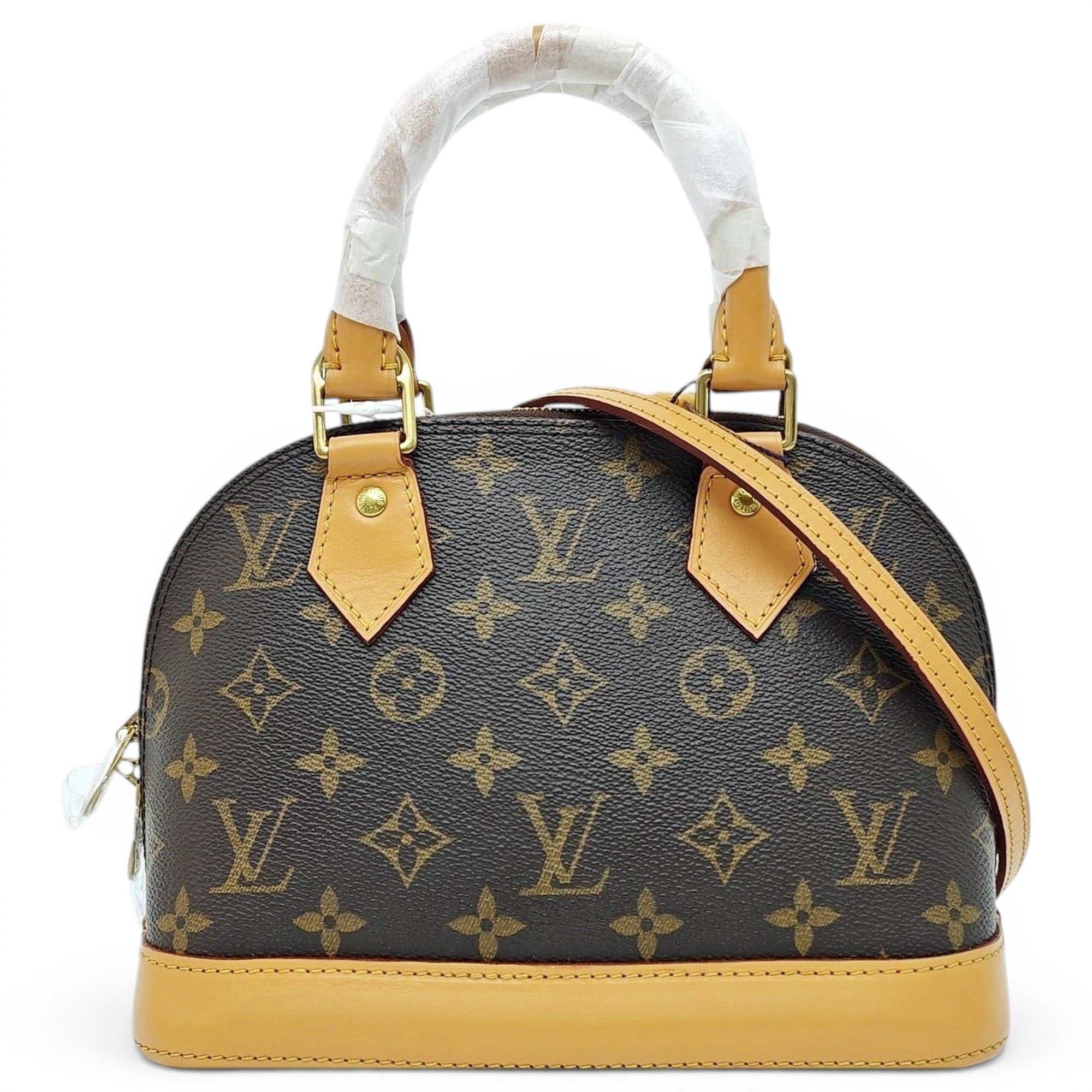 Alma leather handbag