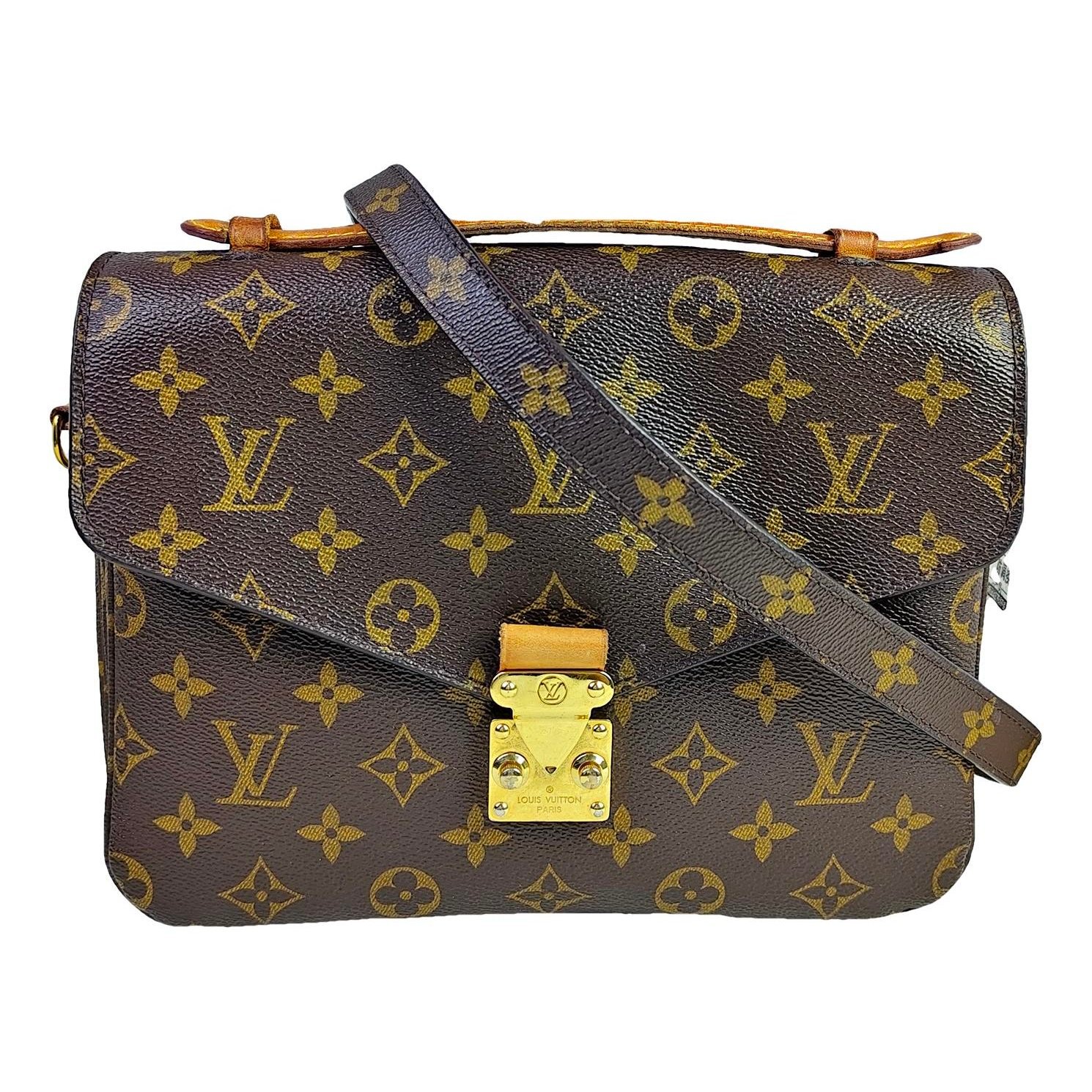 Metis leather handbag