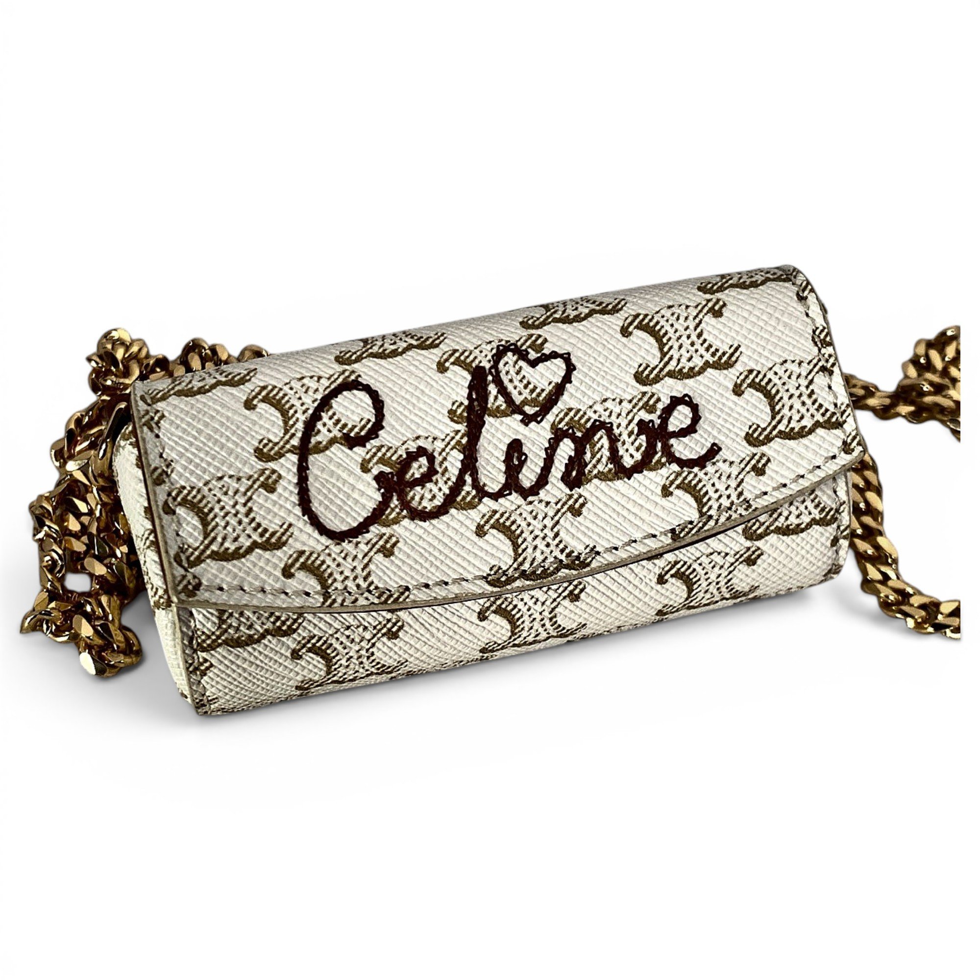 Vinyl crossbody bag