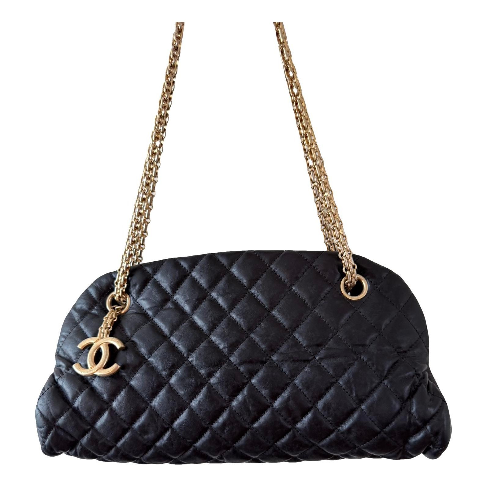 Mademoiselle leather handbag