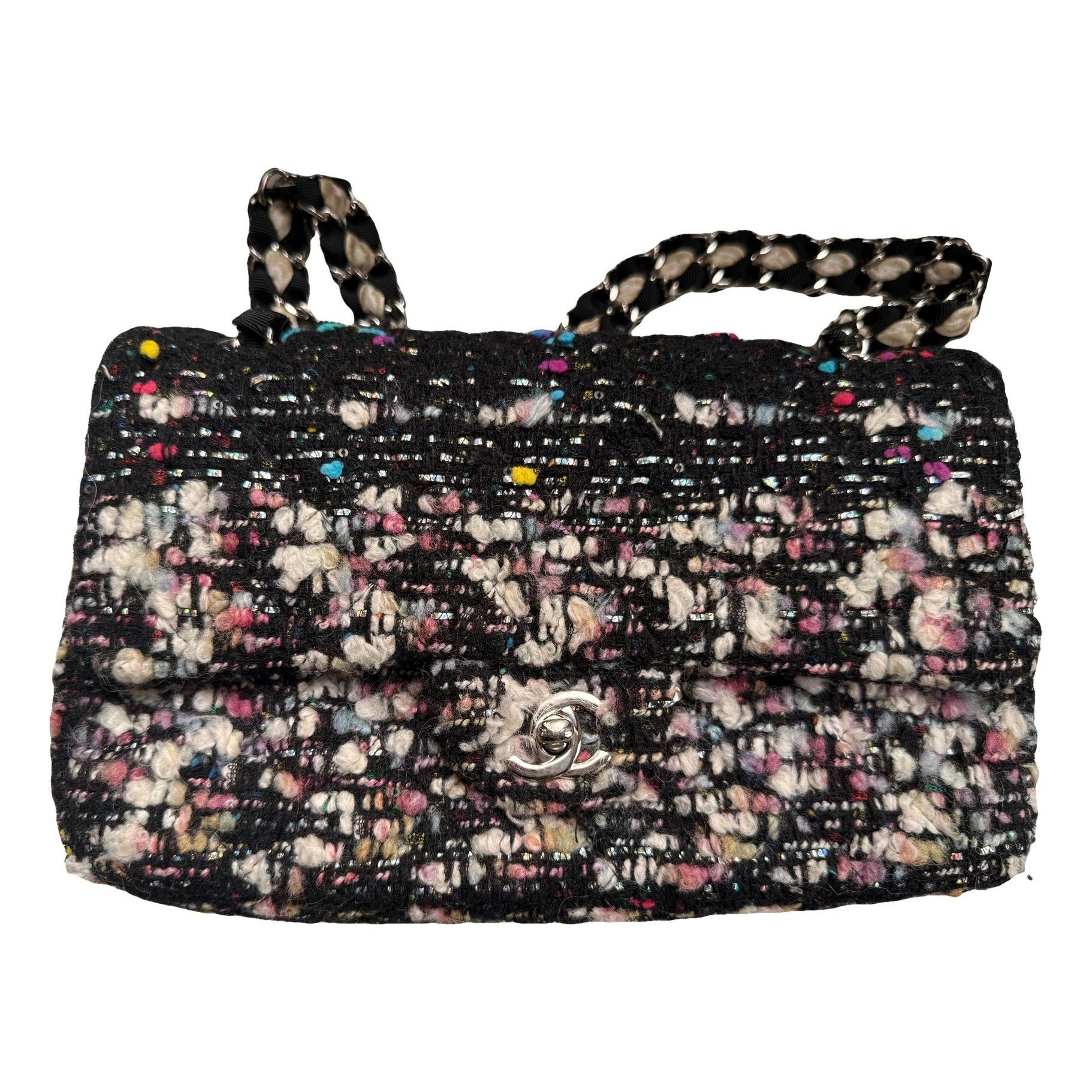 Timeless/Classique tweed crossbody bag