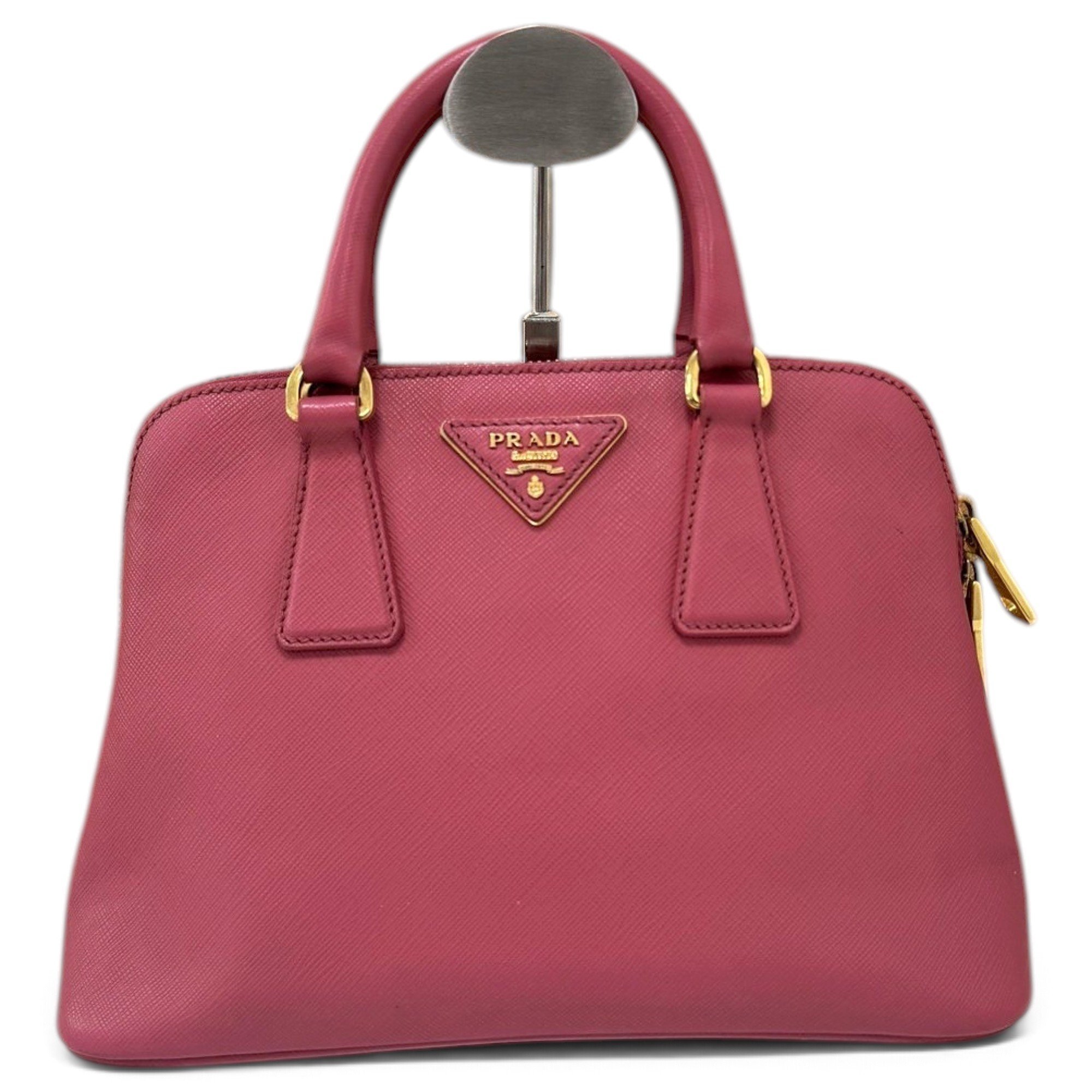 Promenade leather handbag
