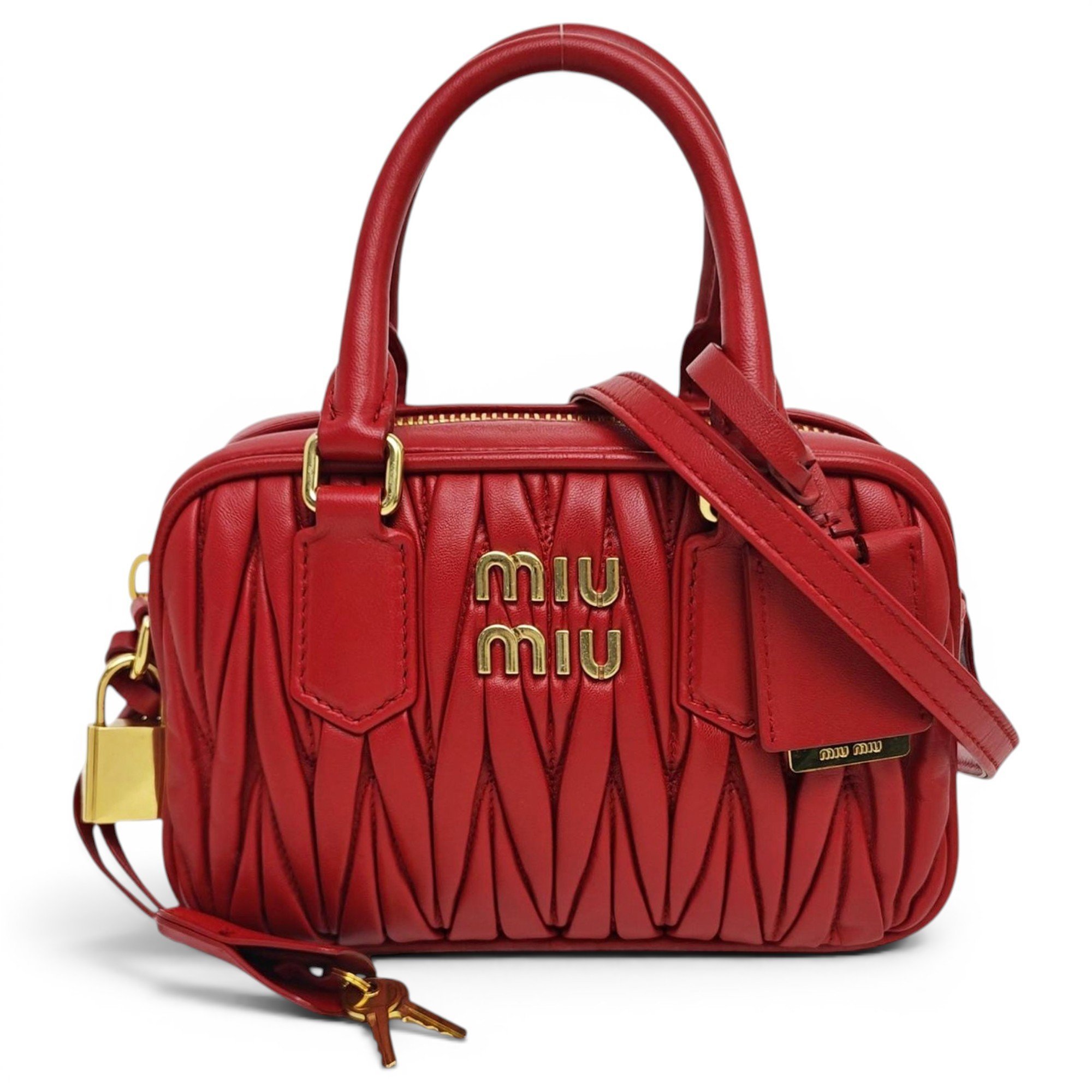 Beau leather handbag