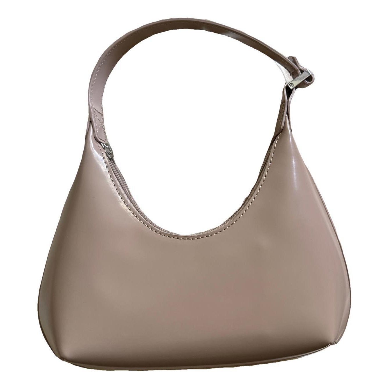 Amber leather handbag