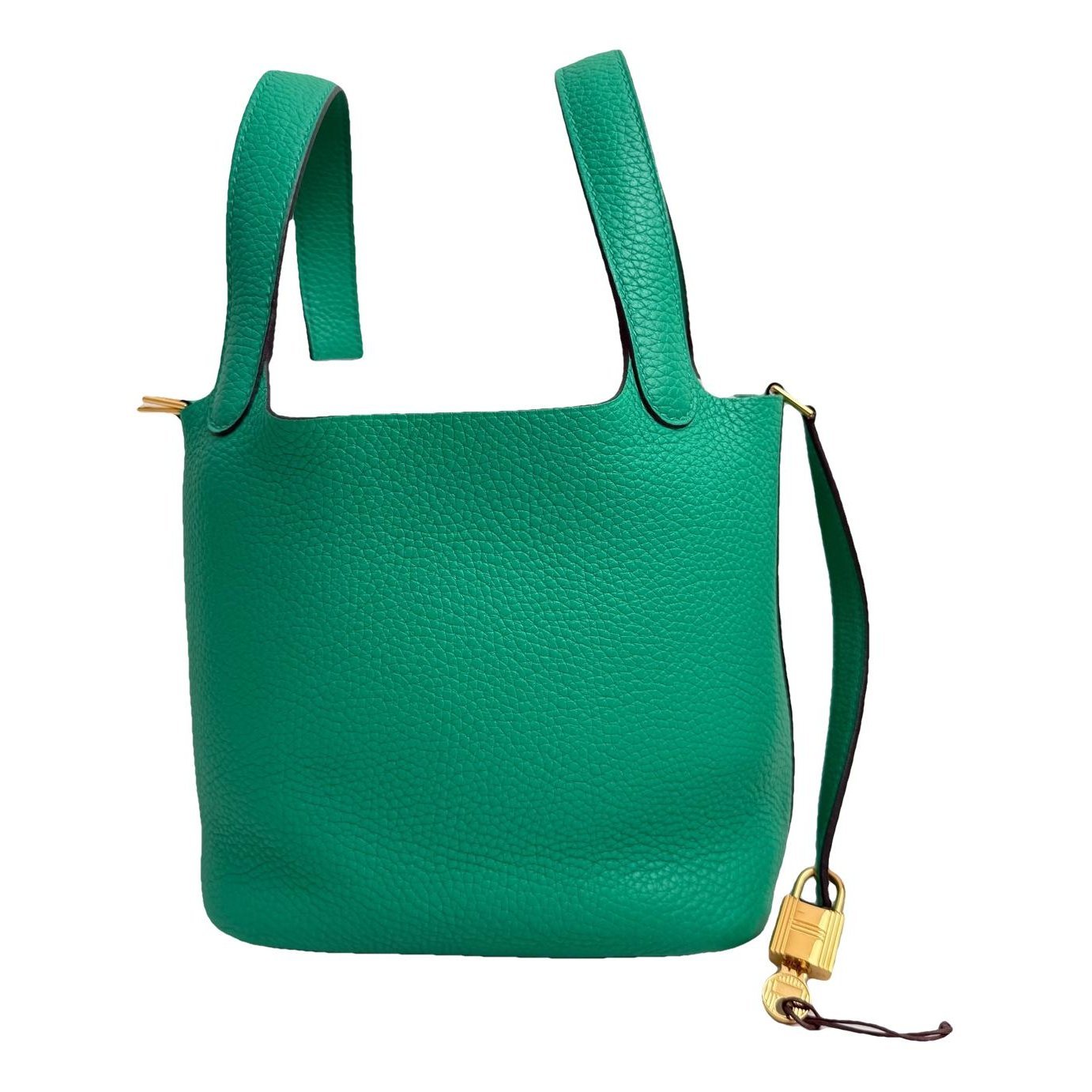 Picotin leather handbag