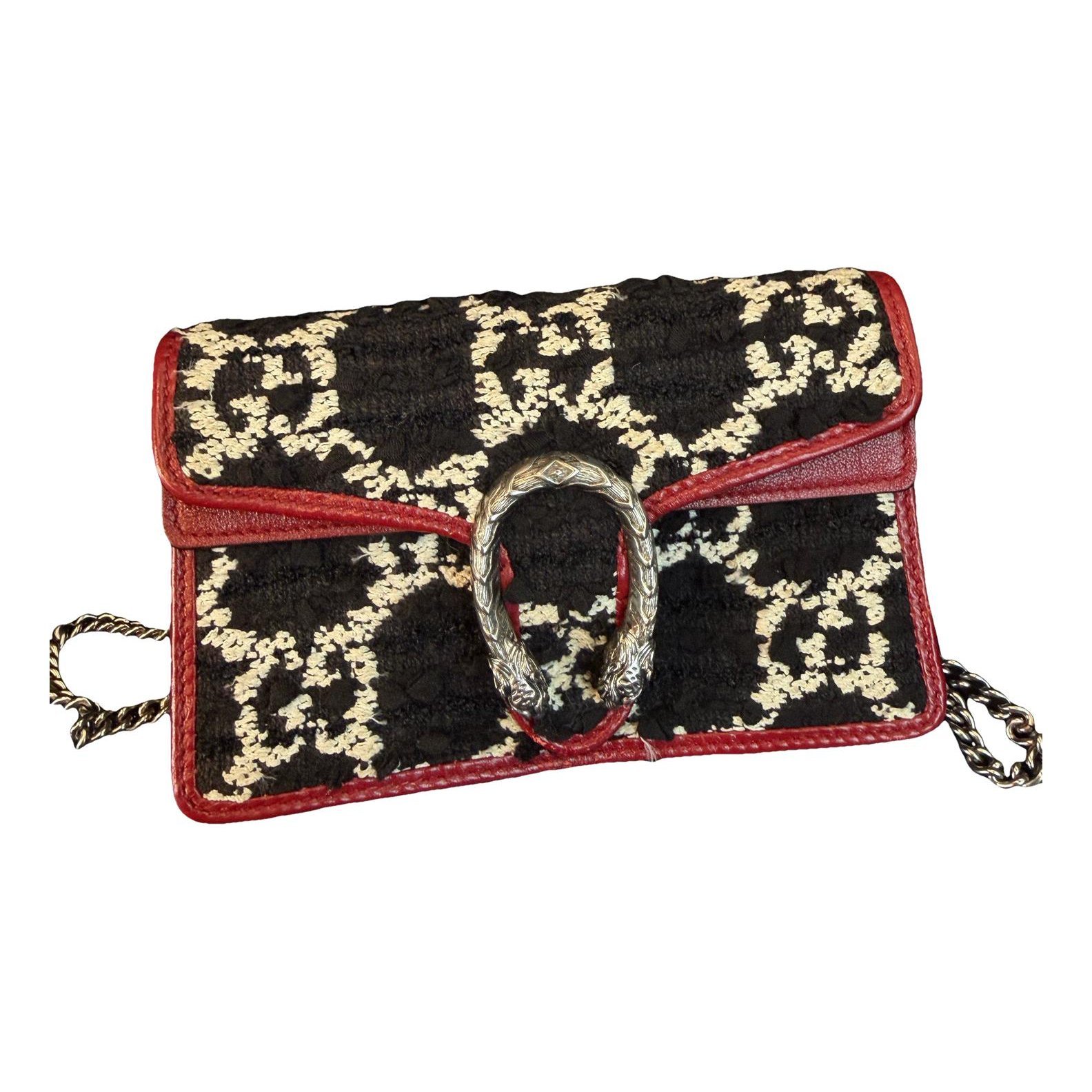 Dionysus Super Mini cloth crossbody bag