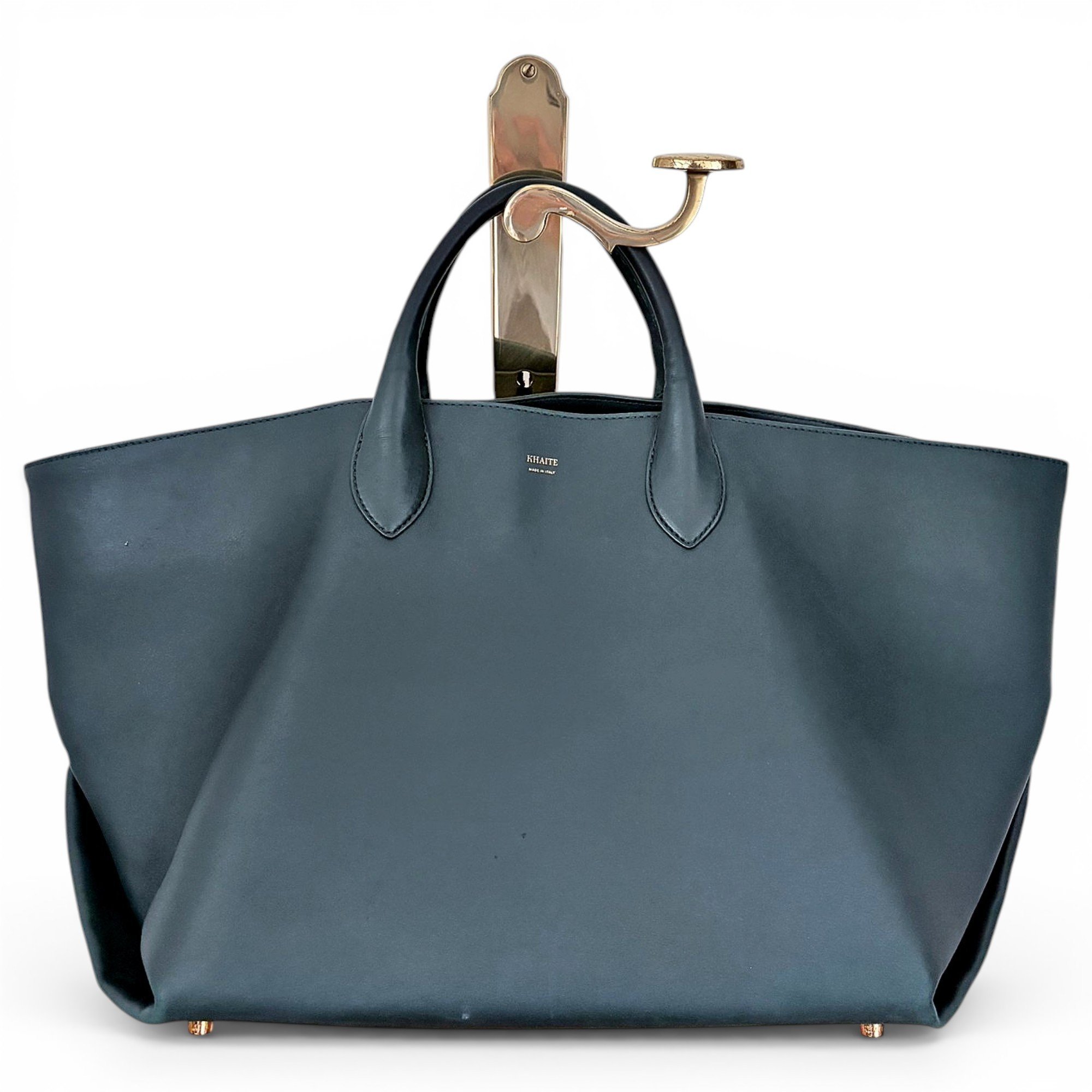 Khaite Amelia leather handbag