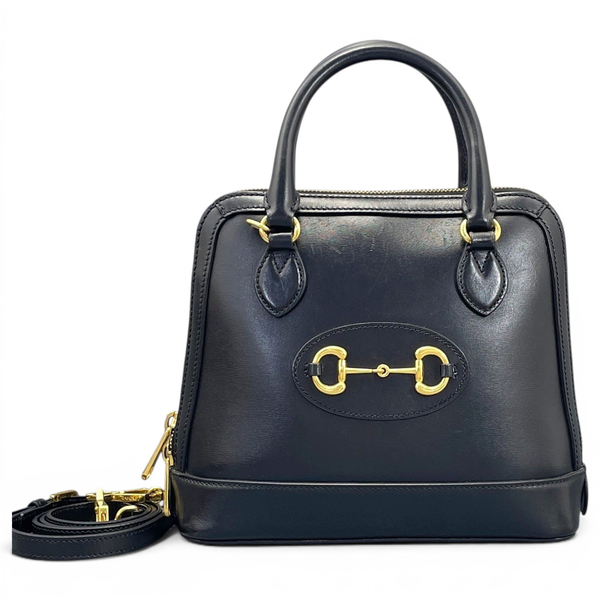 Handle Horsebit 1955 leather handbag